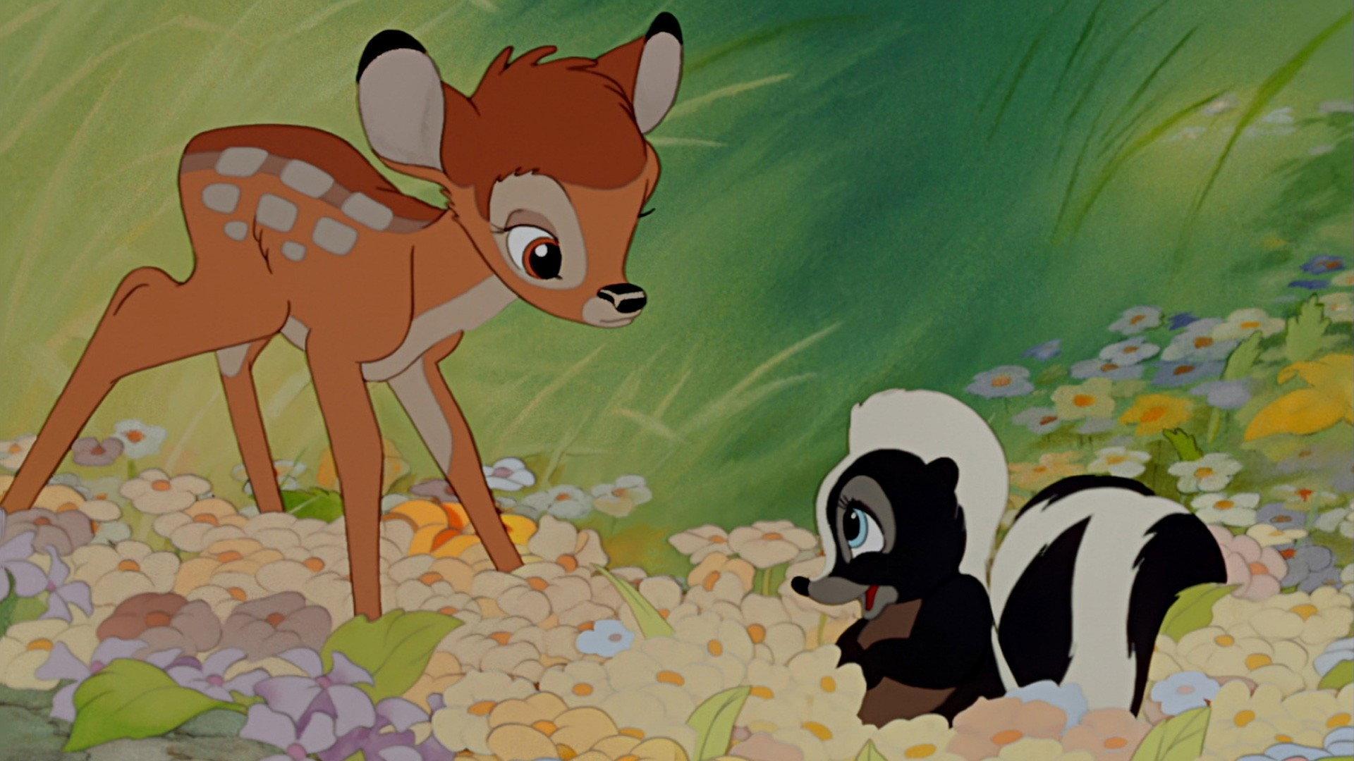 Bambi 1942 movie scene