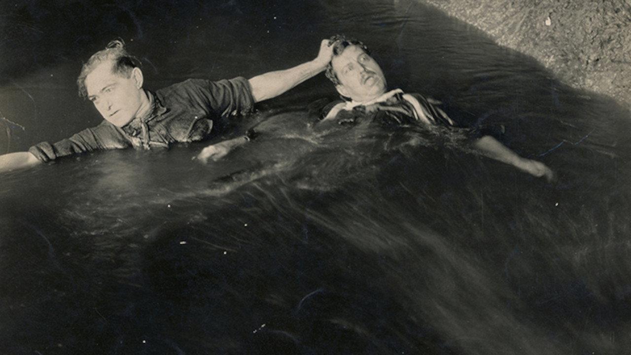 Canyon of the Fools 1923 movie scene