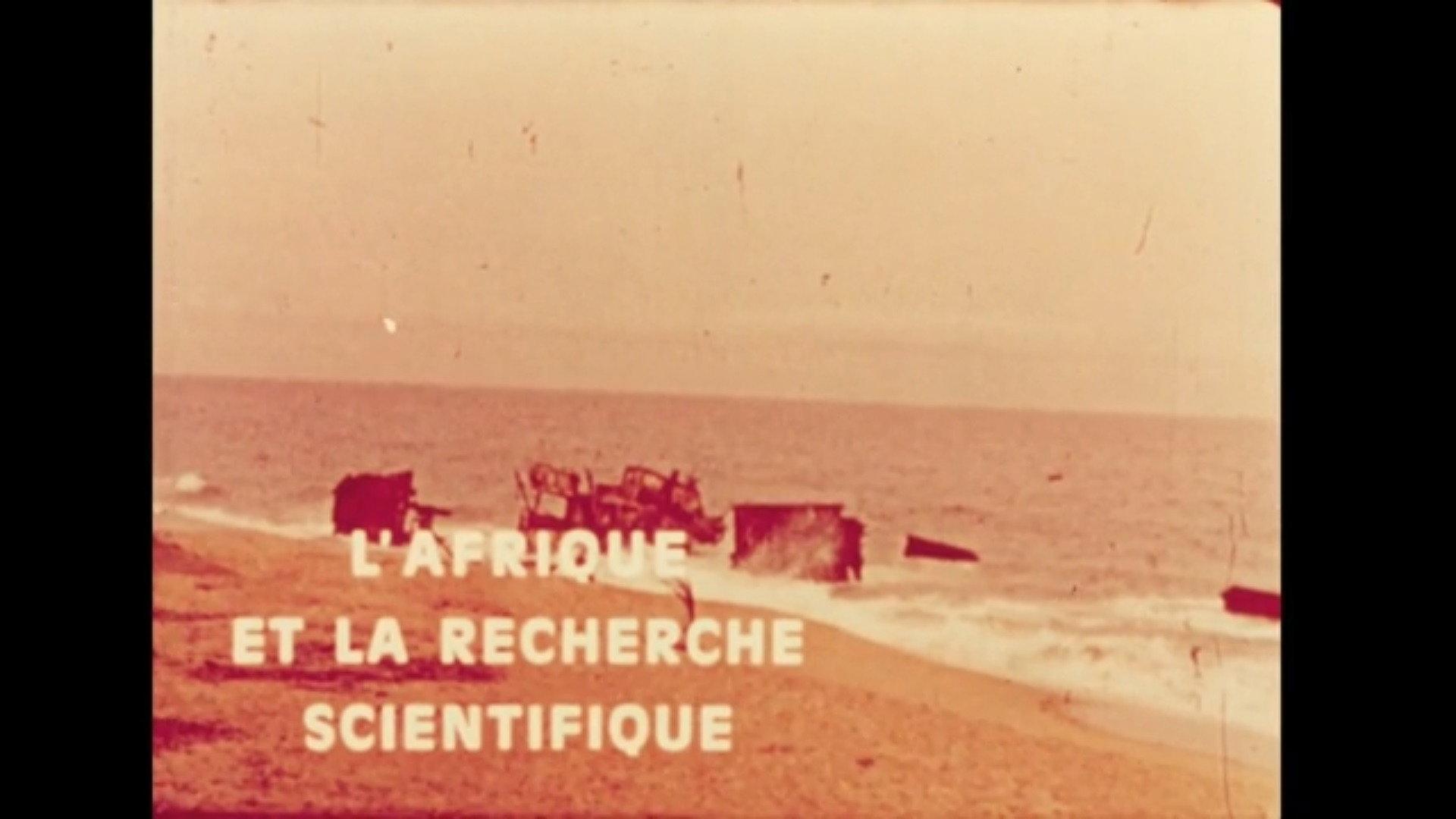 L'Afrique et la recherche scientifique 1964 movie scene