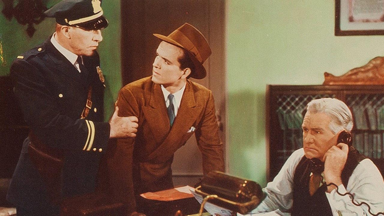 Here's Flash Casey 1938 movie scene
