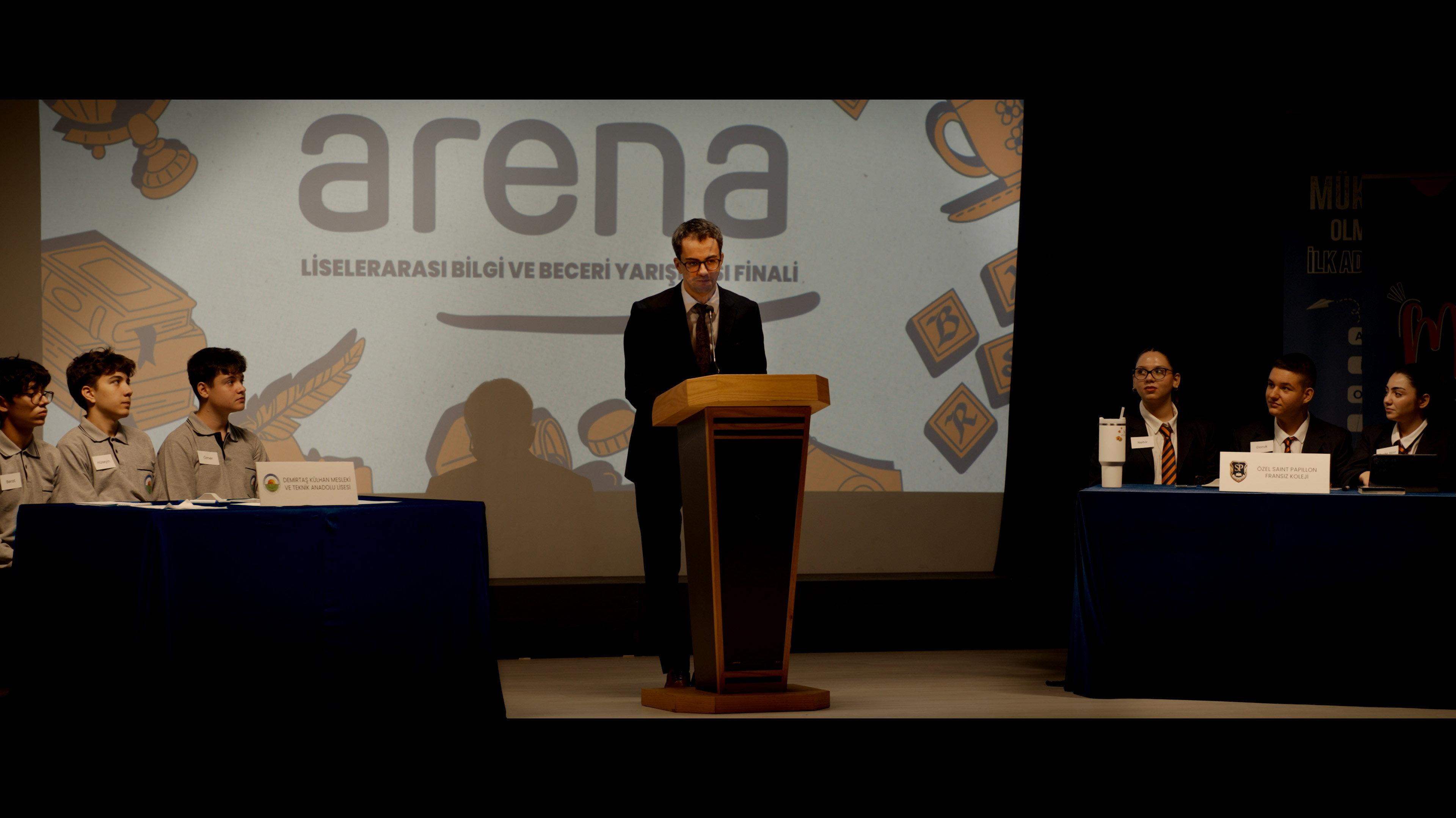 Arena 2026 movie scene