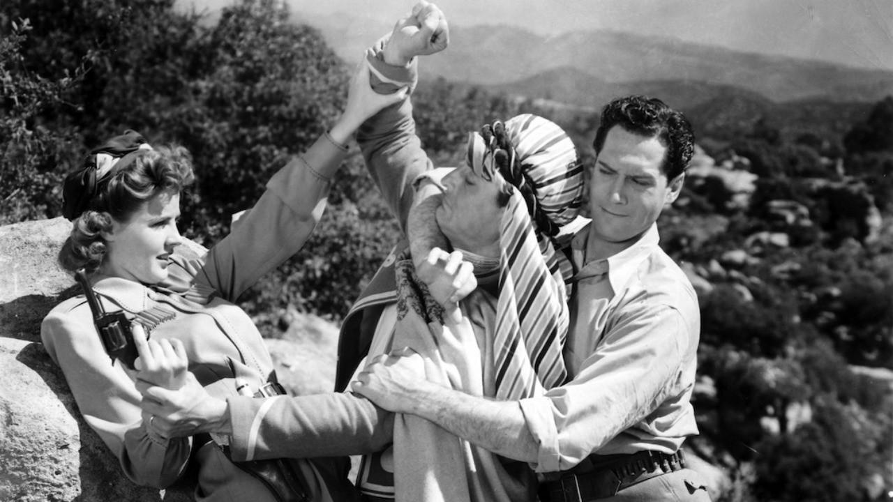 Perils of Nyoka 1942 movie scene