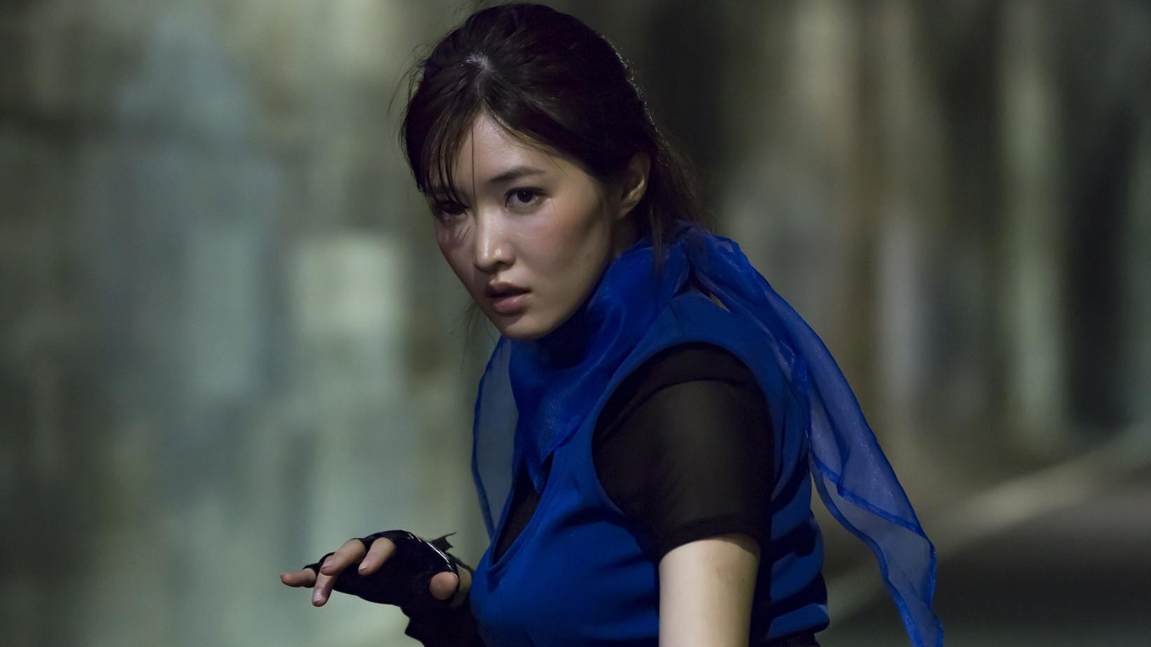 Lady Ninja: A Blue Shadow 2018 movie scene