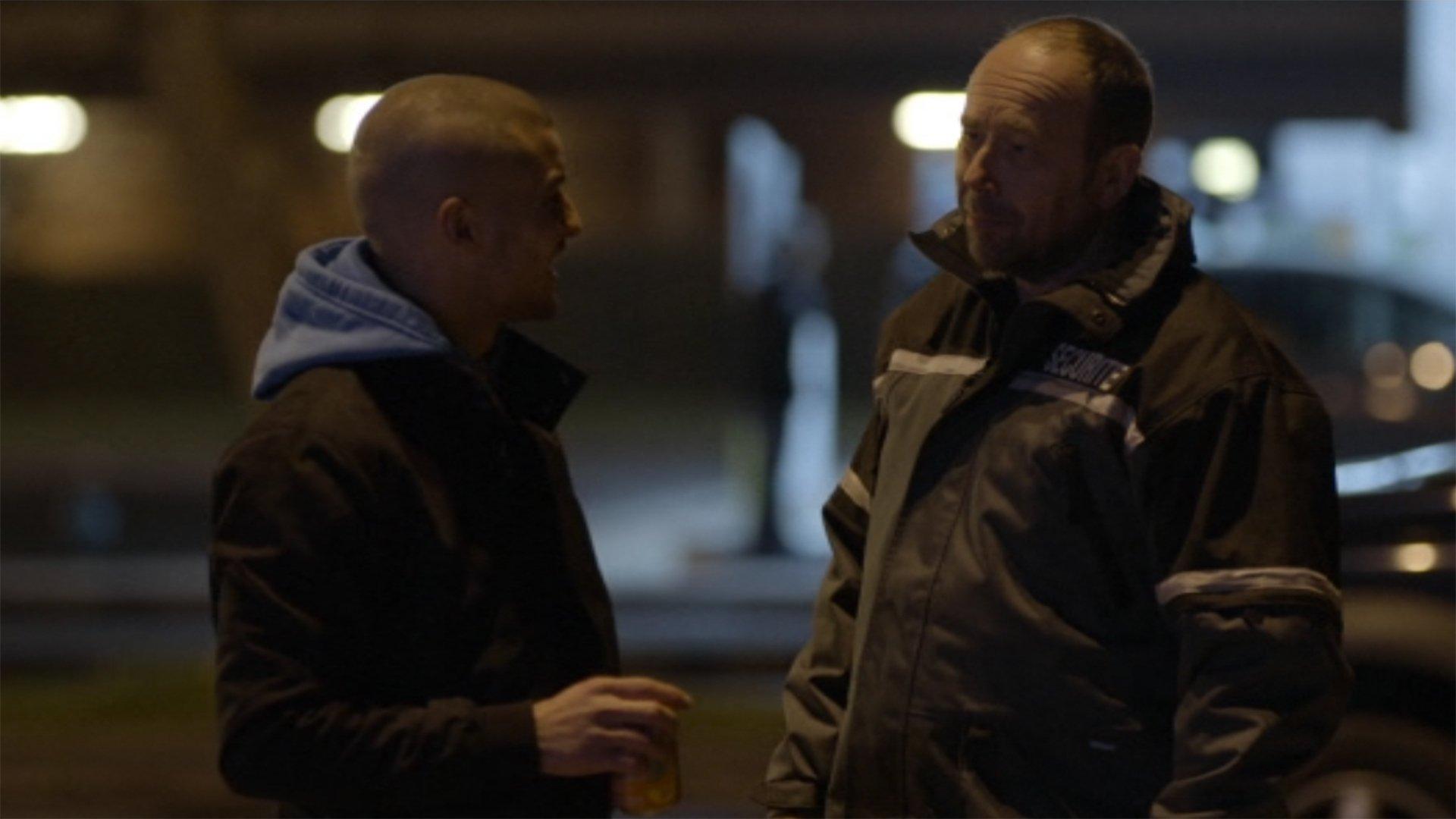 The Night Watchmen 2015 movie scene