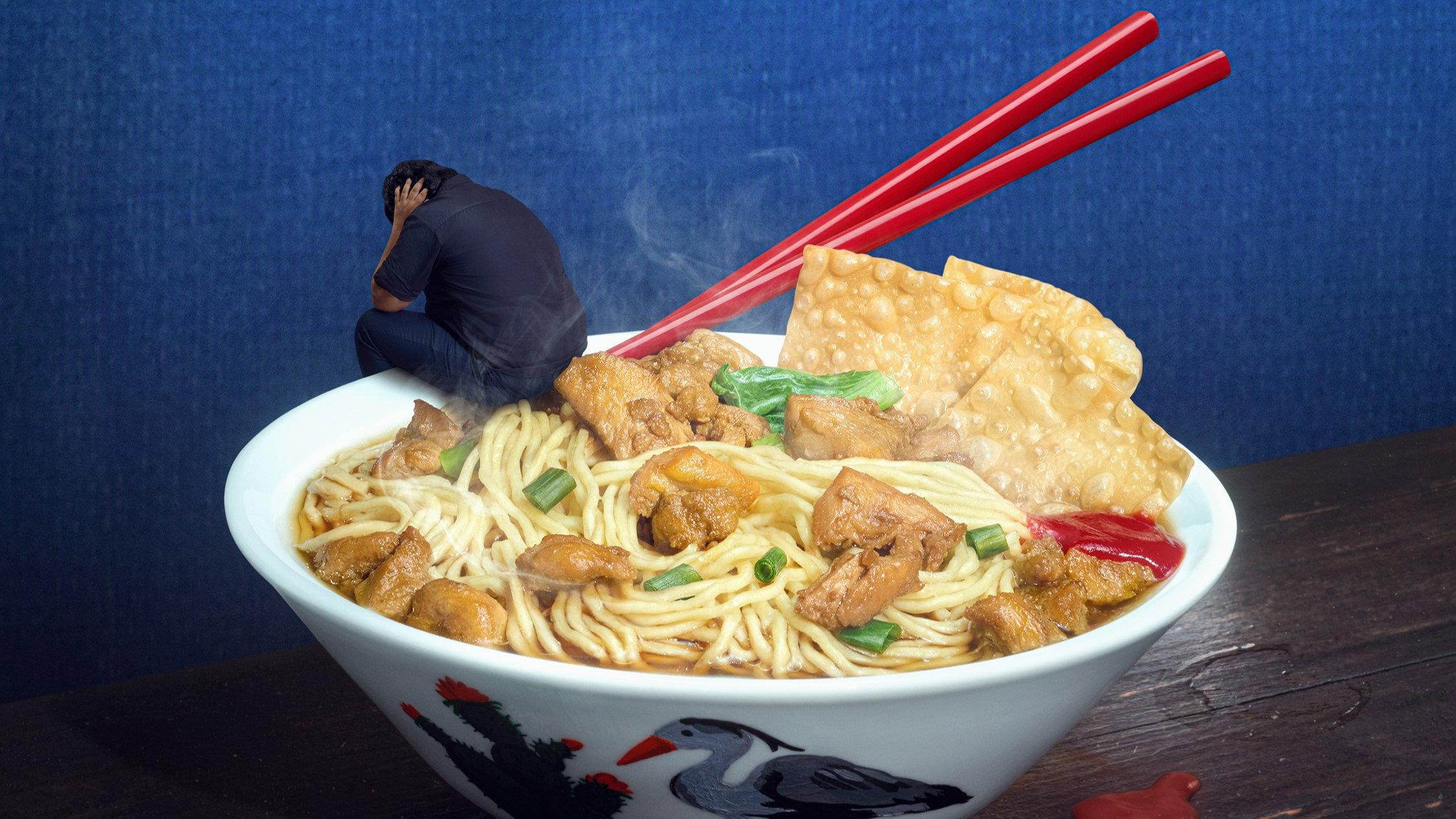 A Bowl of Chicken Noodles Before I Die 2026 movie scene