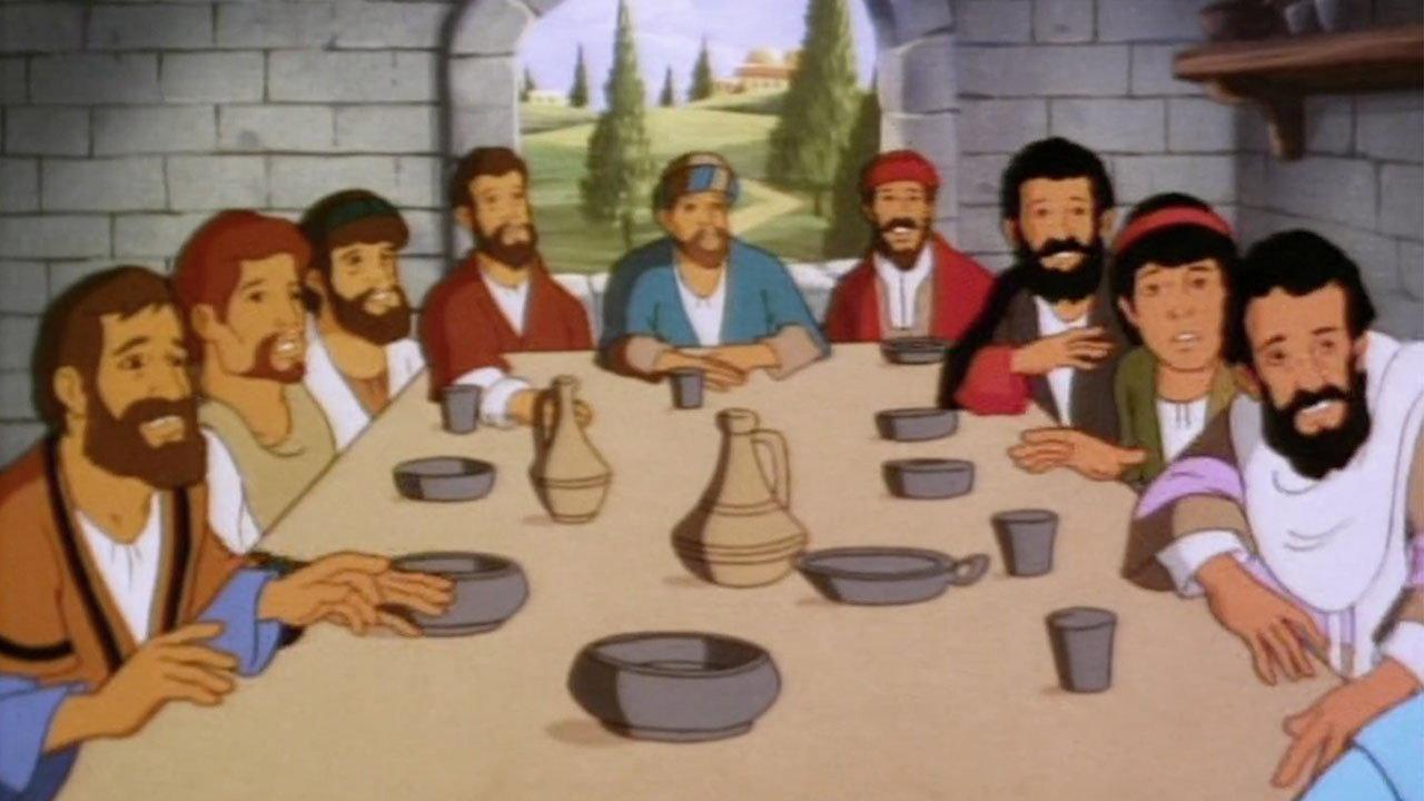 The Easter Story 1990 movie scene