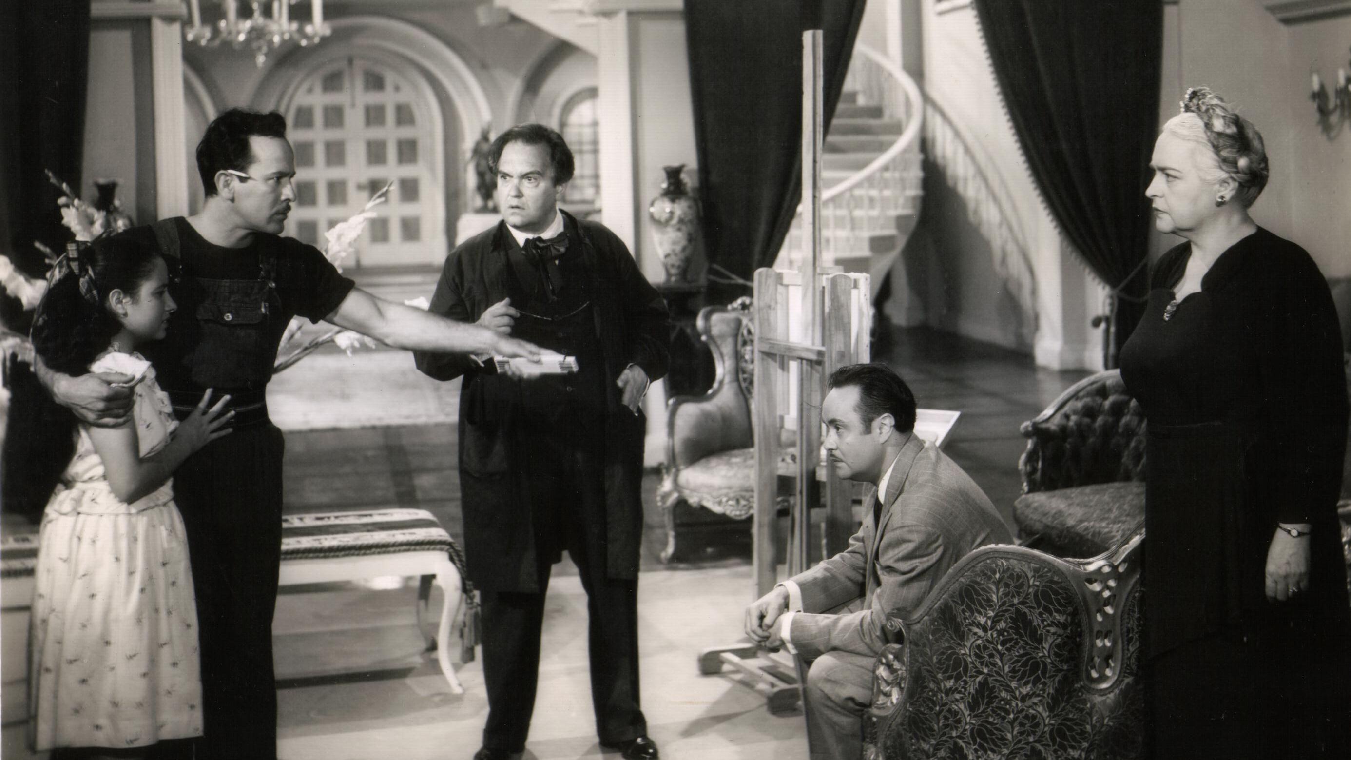 You the Rich 1948 movie scene