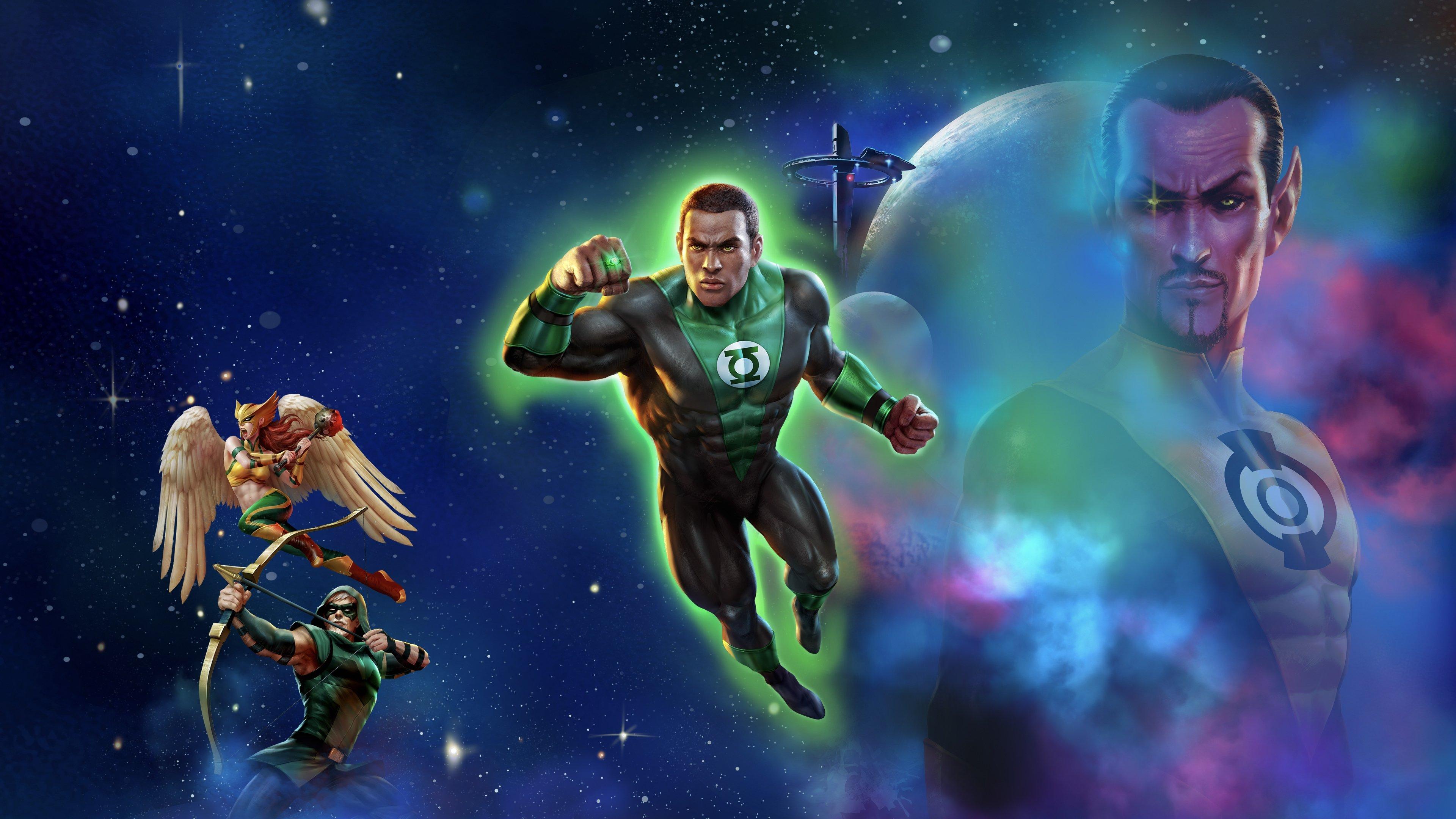 Green Lantern: Beware My Power 2022 movie scene