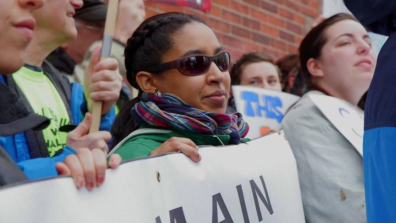 A Reckoning in Boston 2021 movie scene