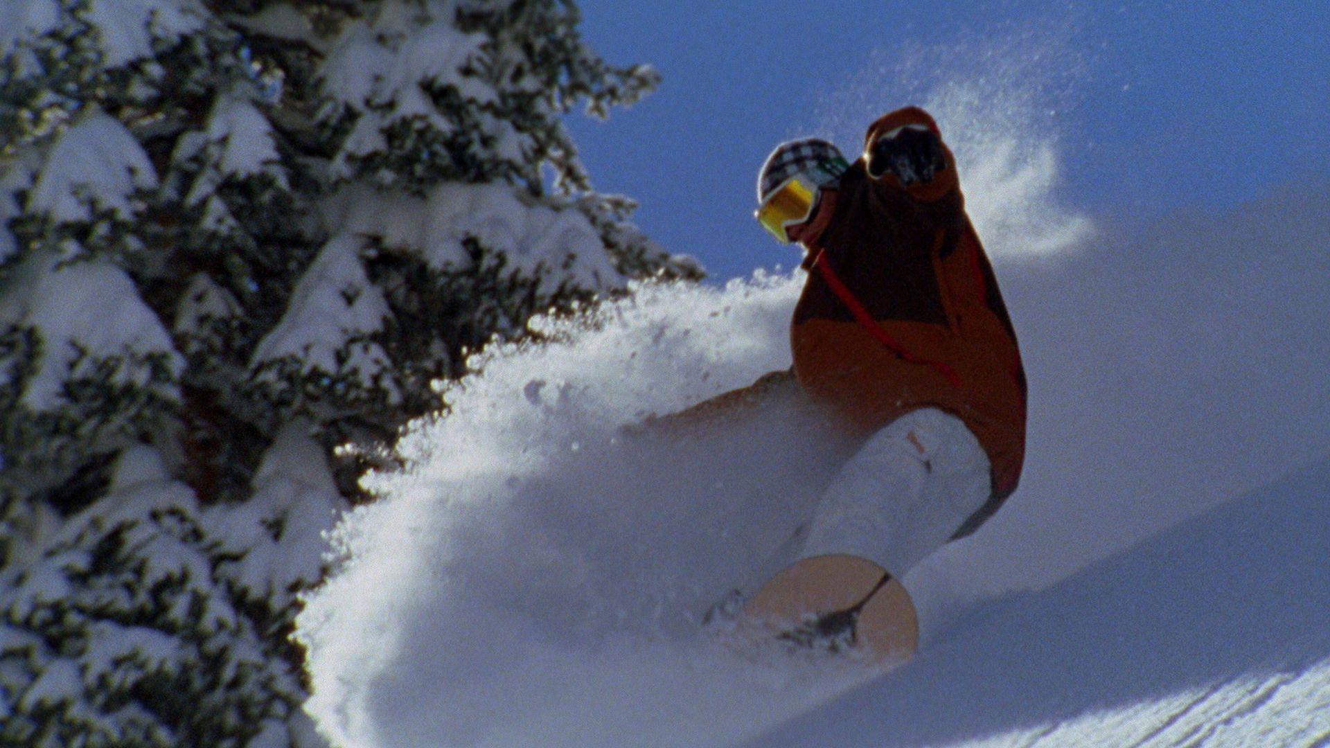 Warren Miller's Off the Grid 2006 movie scene