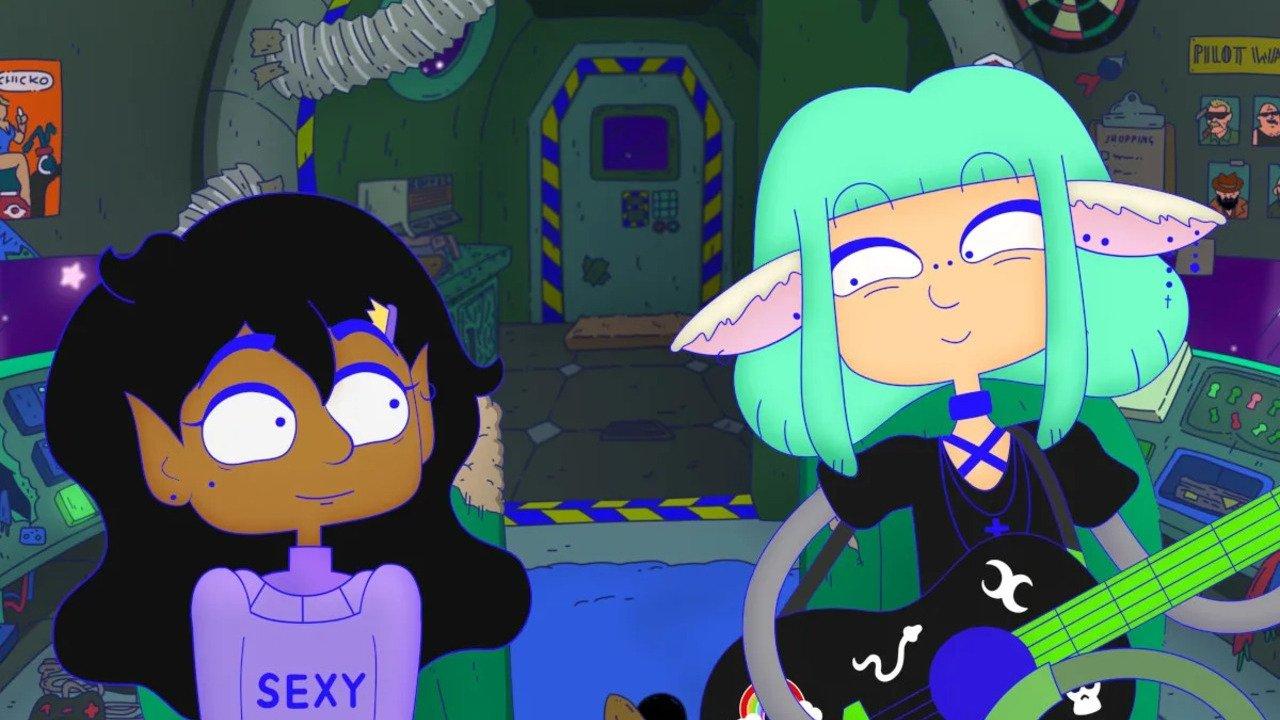 Lesbian Space Princess 2025 movie scene