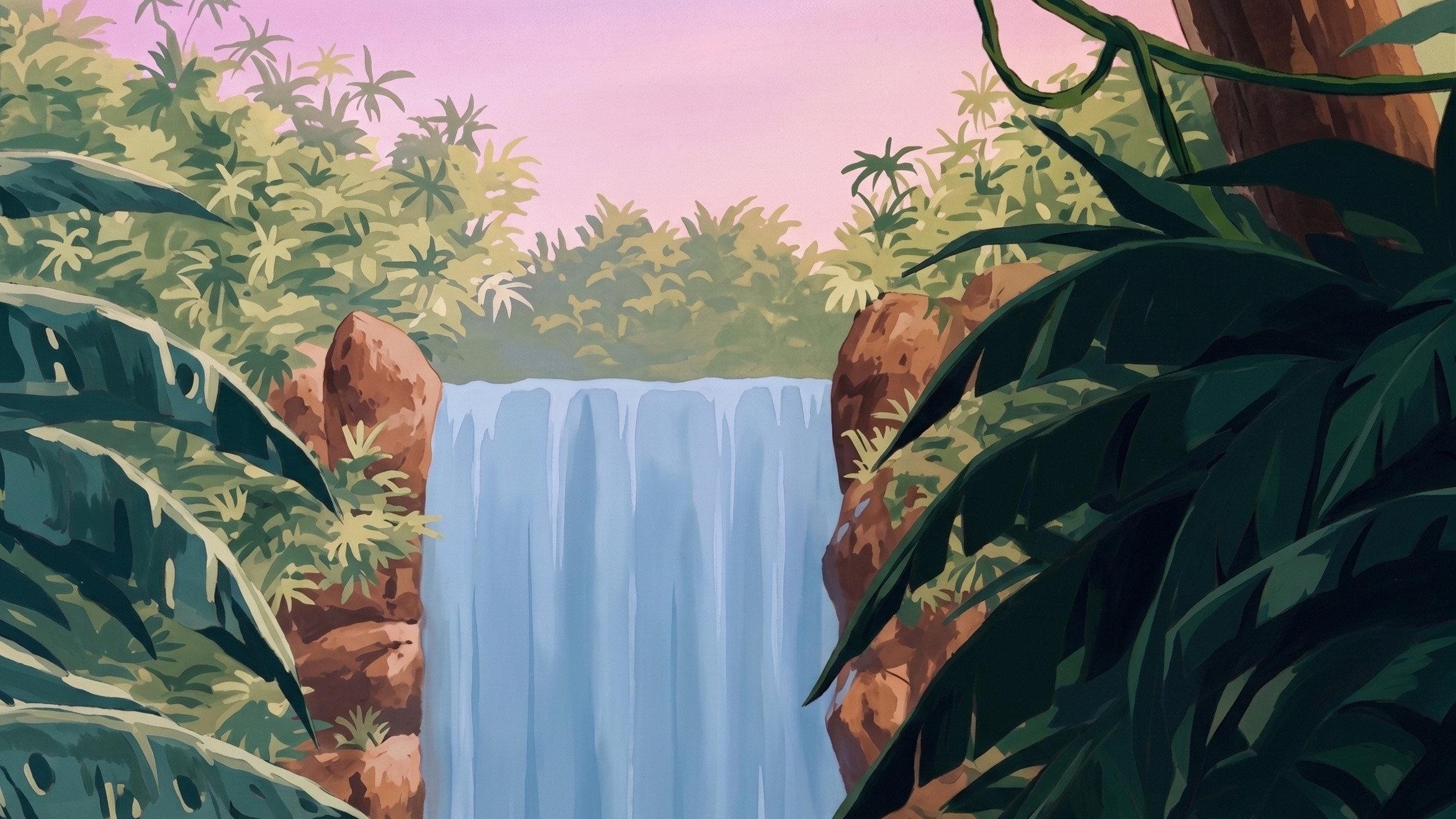 The Jungle Book 1992 movie scene
