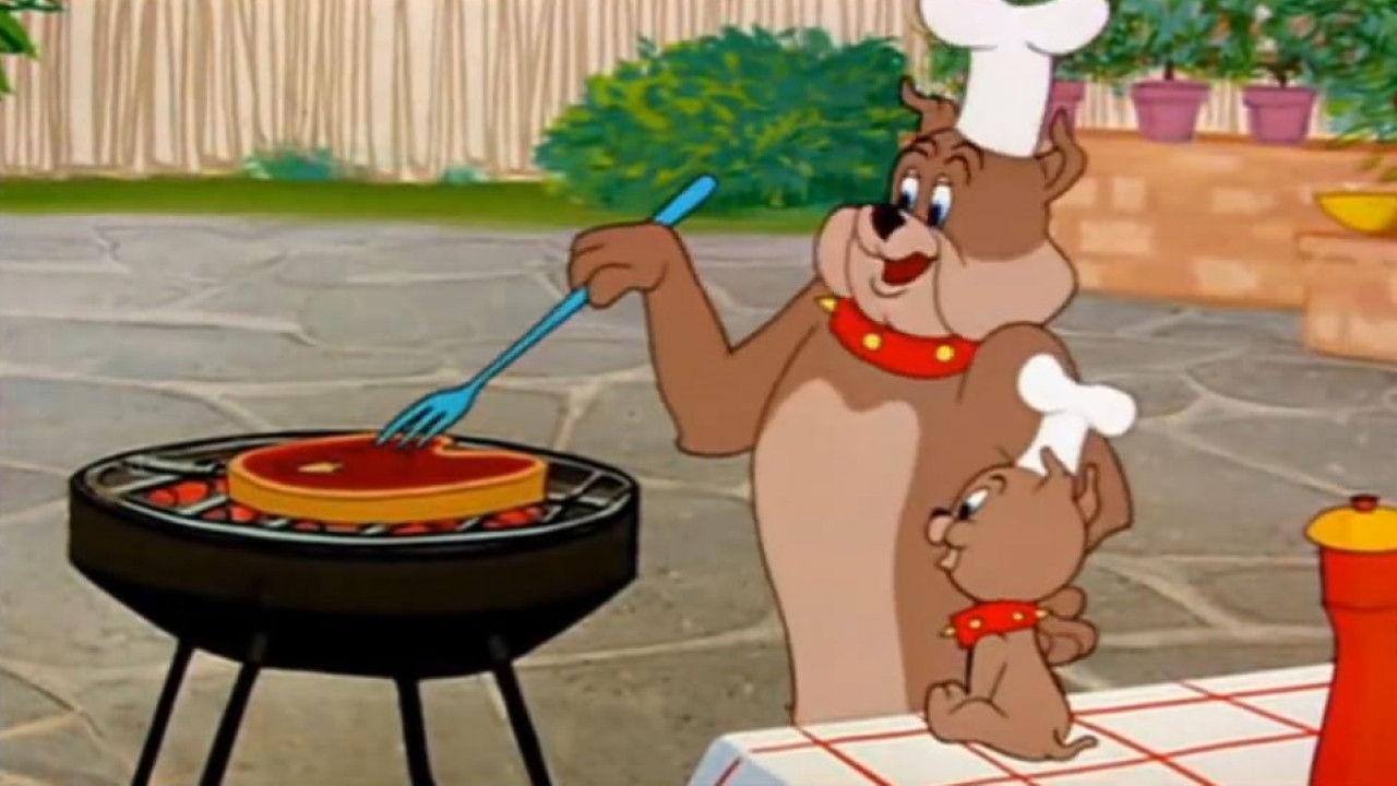 Barbecue Brawl 1956 movie scene