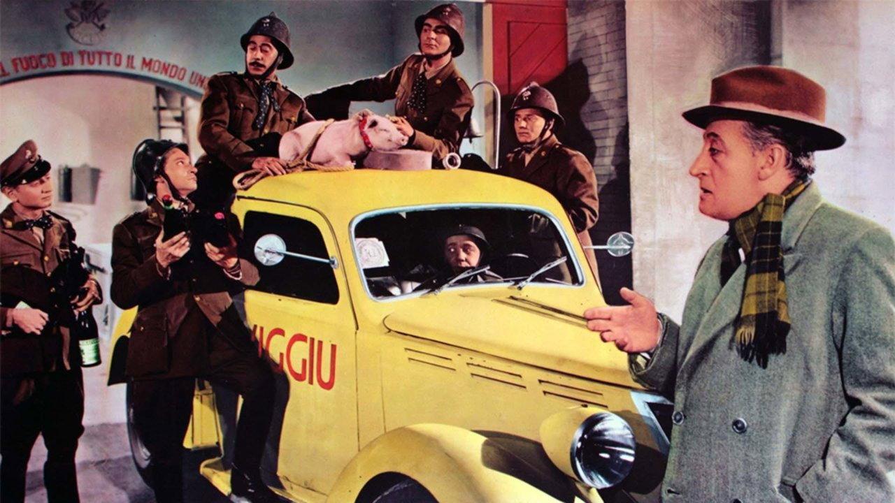 The Firemen of Viggiù 1949 movie scene