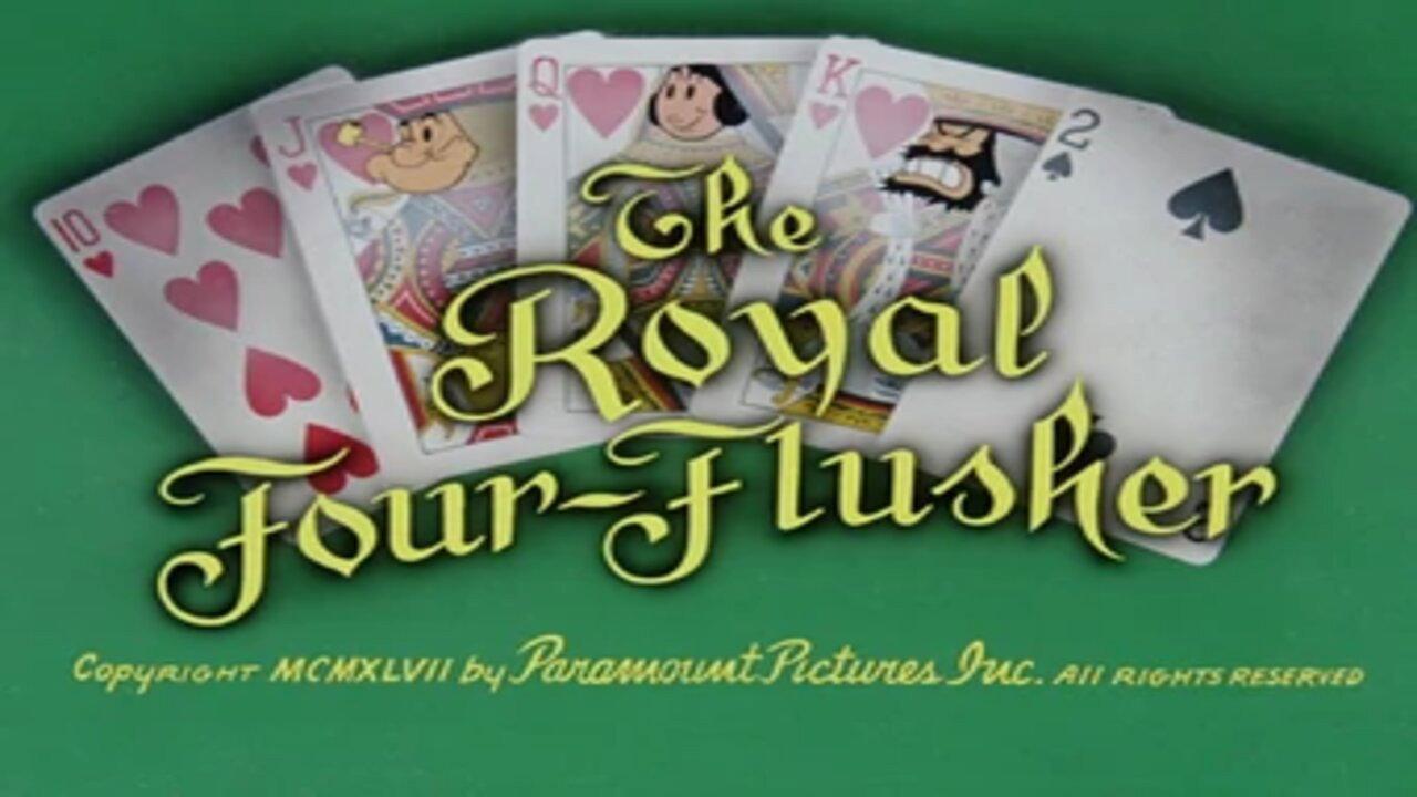 The Royal Four-Flusher 1947 movie scene
