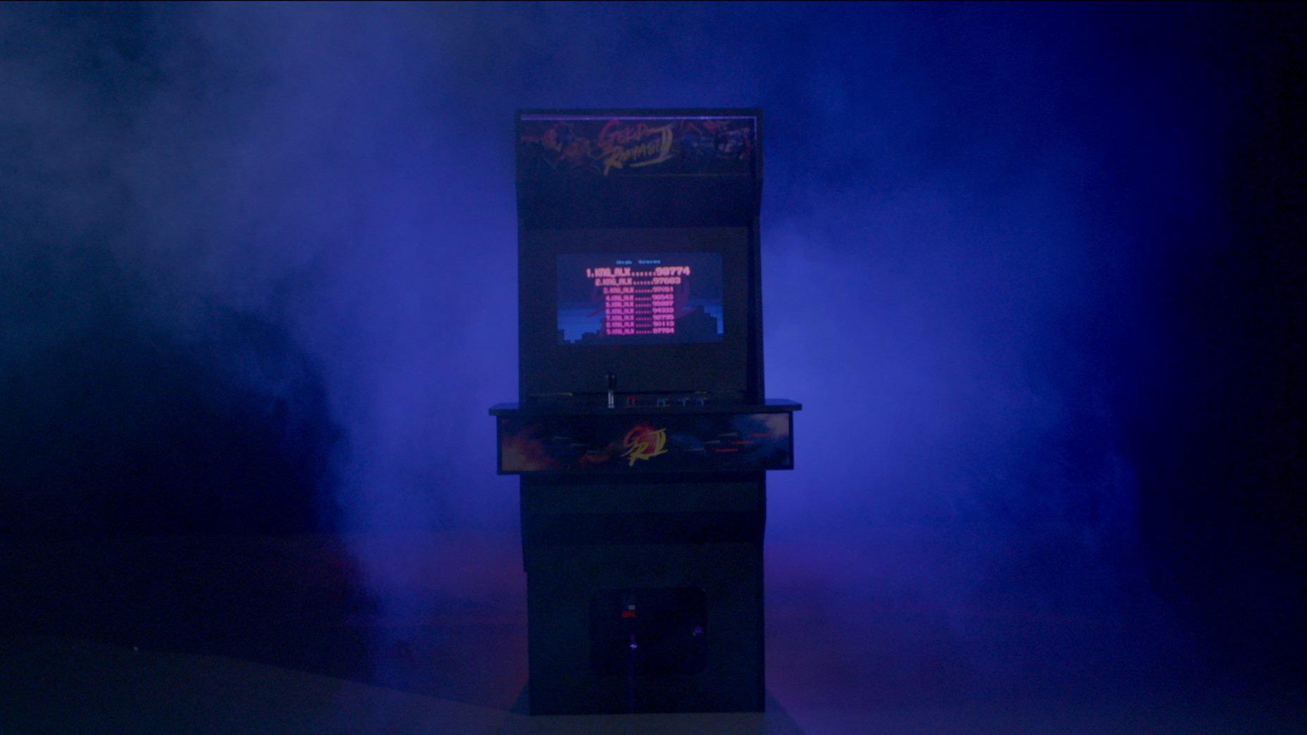 Arcade Girl 2017 movie scene