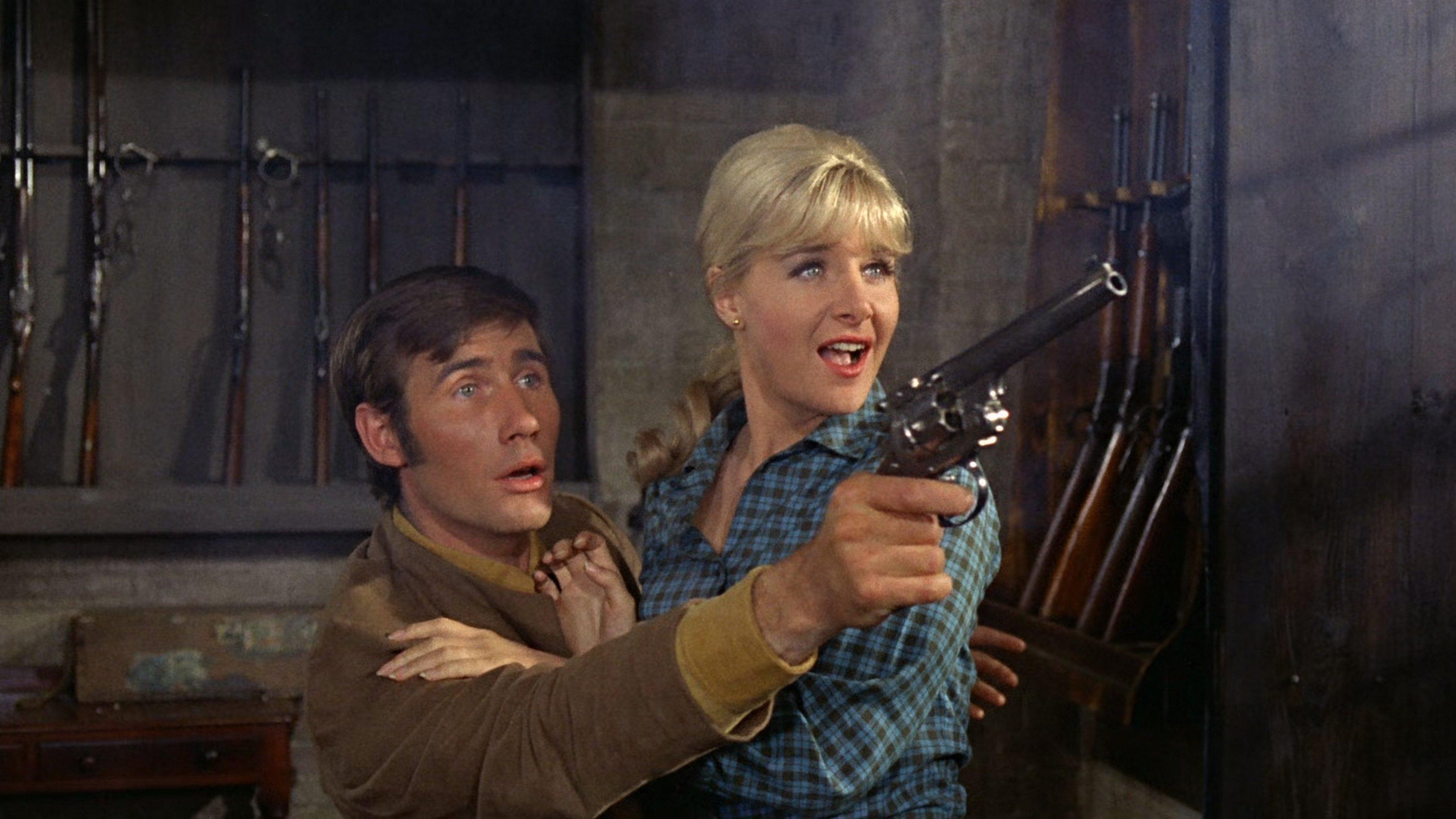 Carry On Cowboy 1965 movie scene