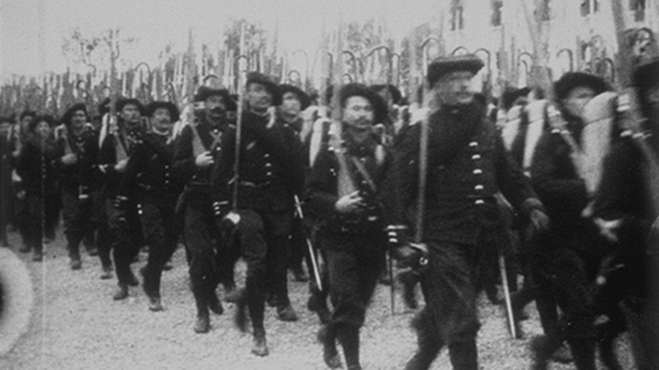 27th Chasseurs Alpins: Mass Parade of the Battalion 1897 movie scene