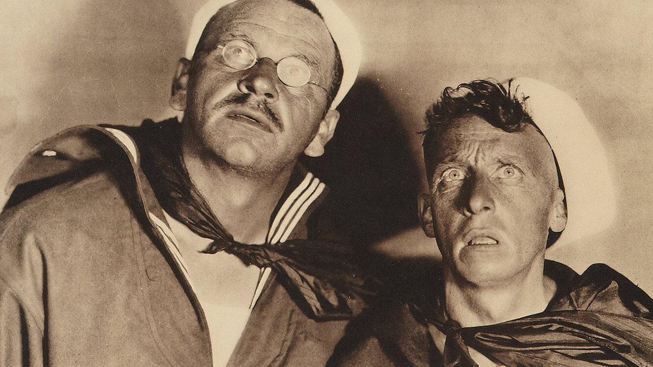 We're in the Navy Now 1926 movie scene