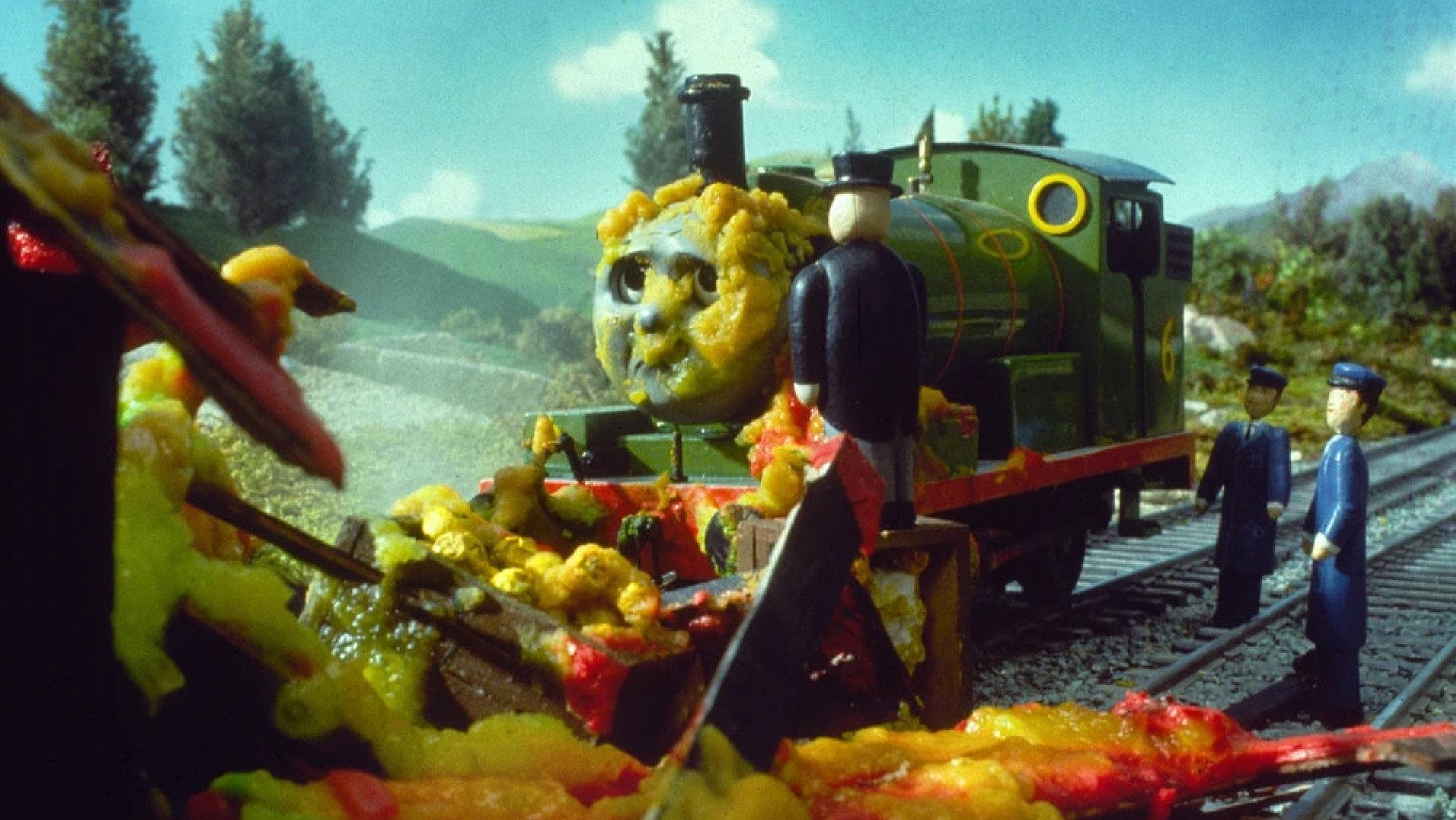 Thomas & Friends: Biggest Party Video Ever! 1998 movie scene