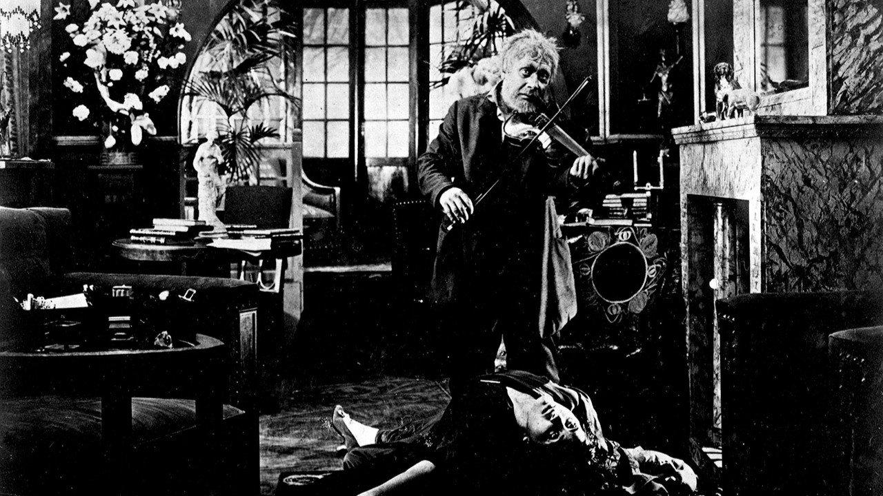 What the Violin Wept About 1913 movie scene