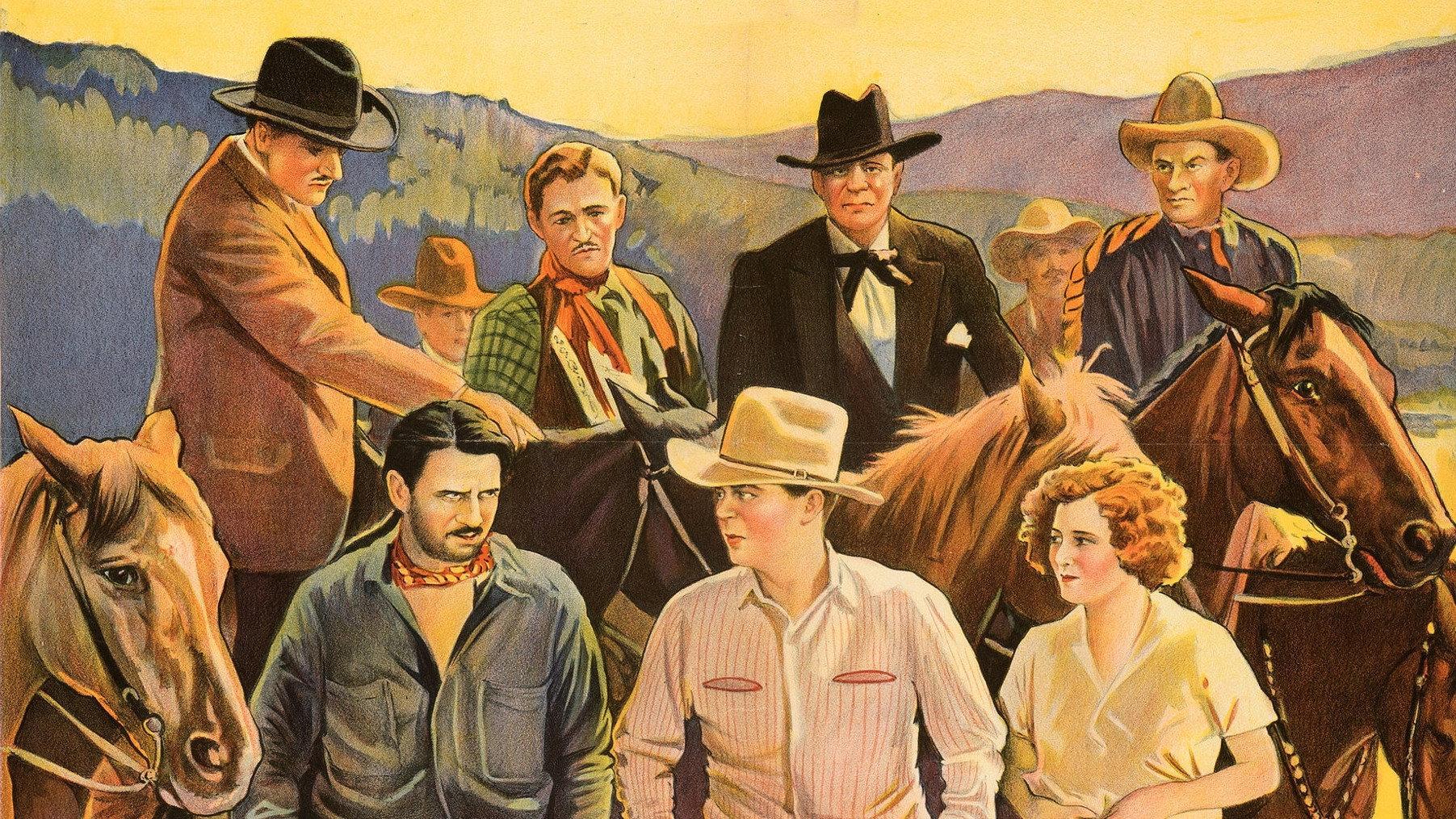 A Man's Land 1932 movie scene