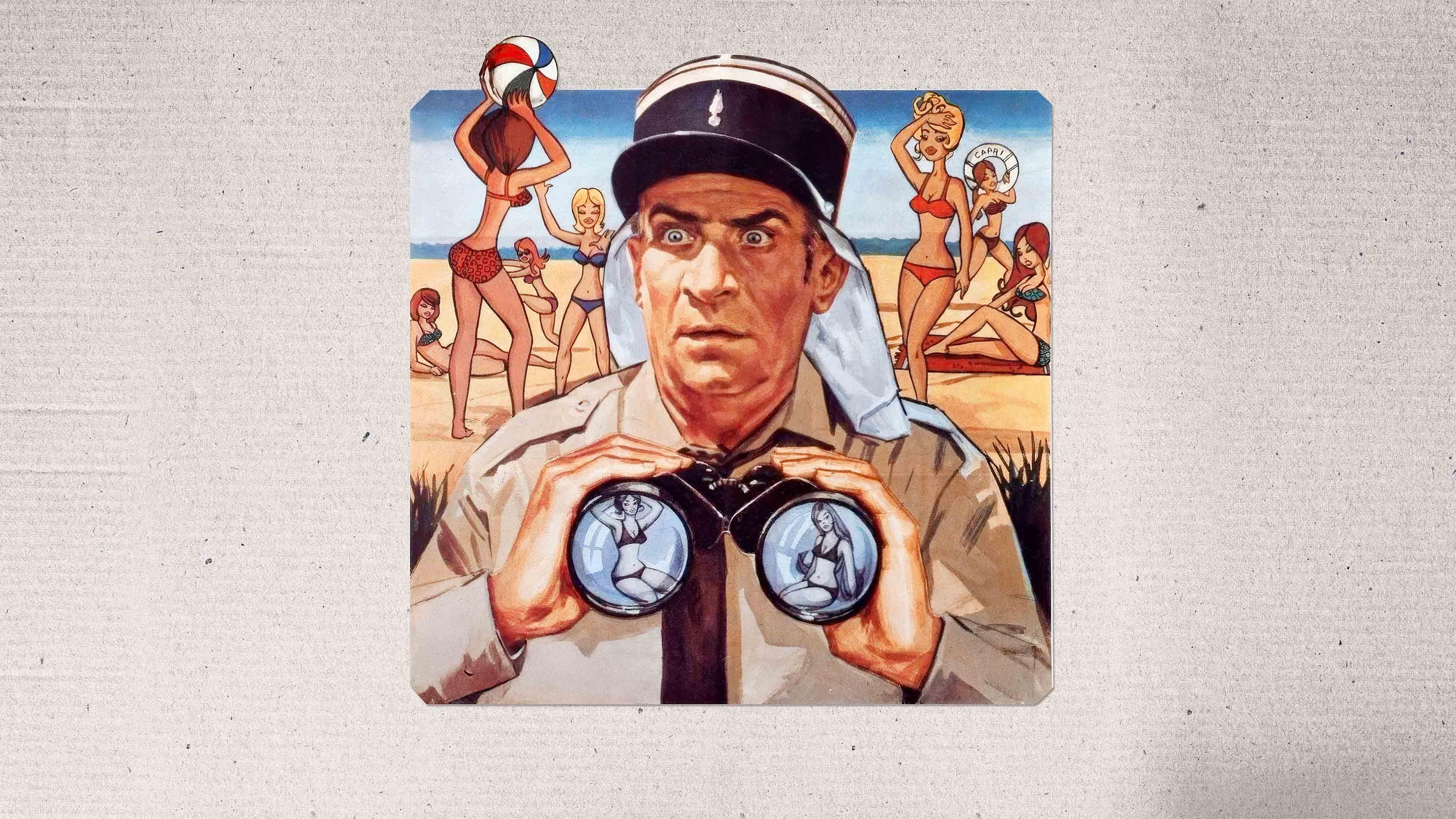The Gendarme Takes Off 1970 movie scene