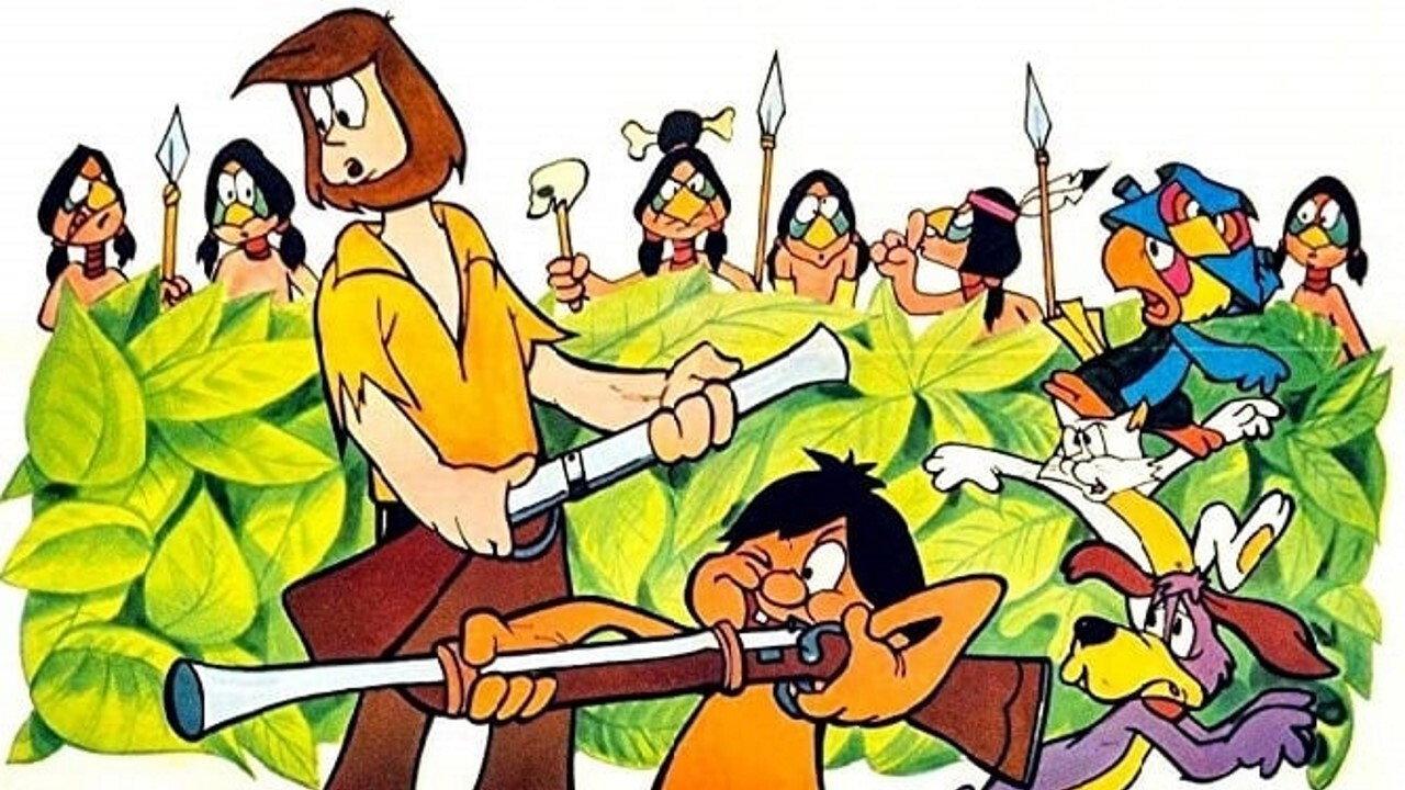 Robinson Crusoe 1974 movie scene