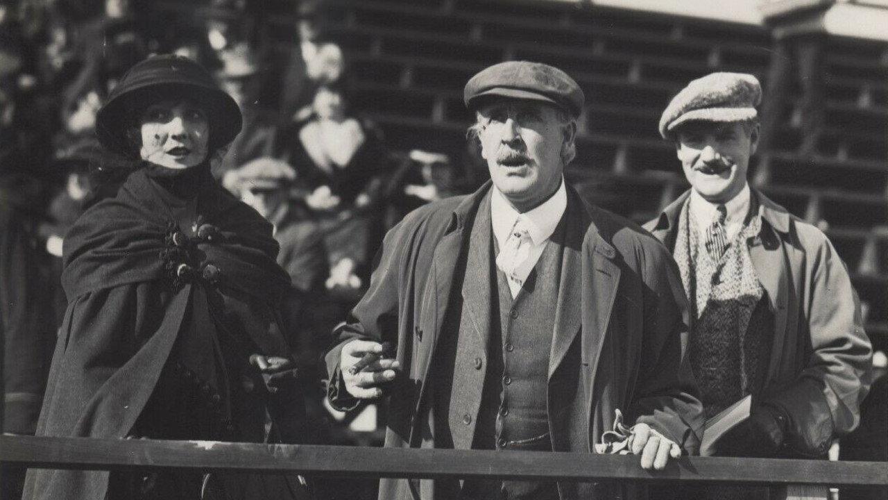 The Roaring Road 1919 movie scene