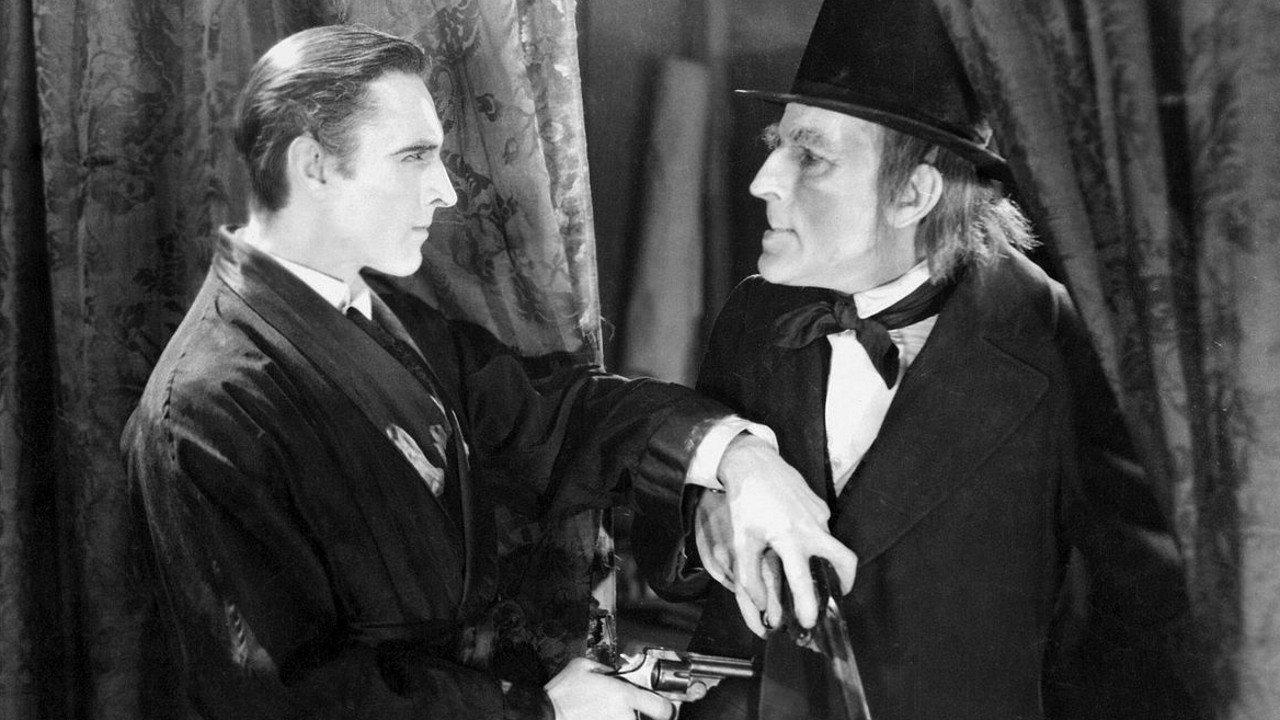 Sherlock Holmes 1922 movie scene