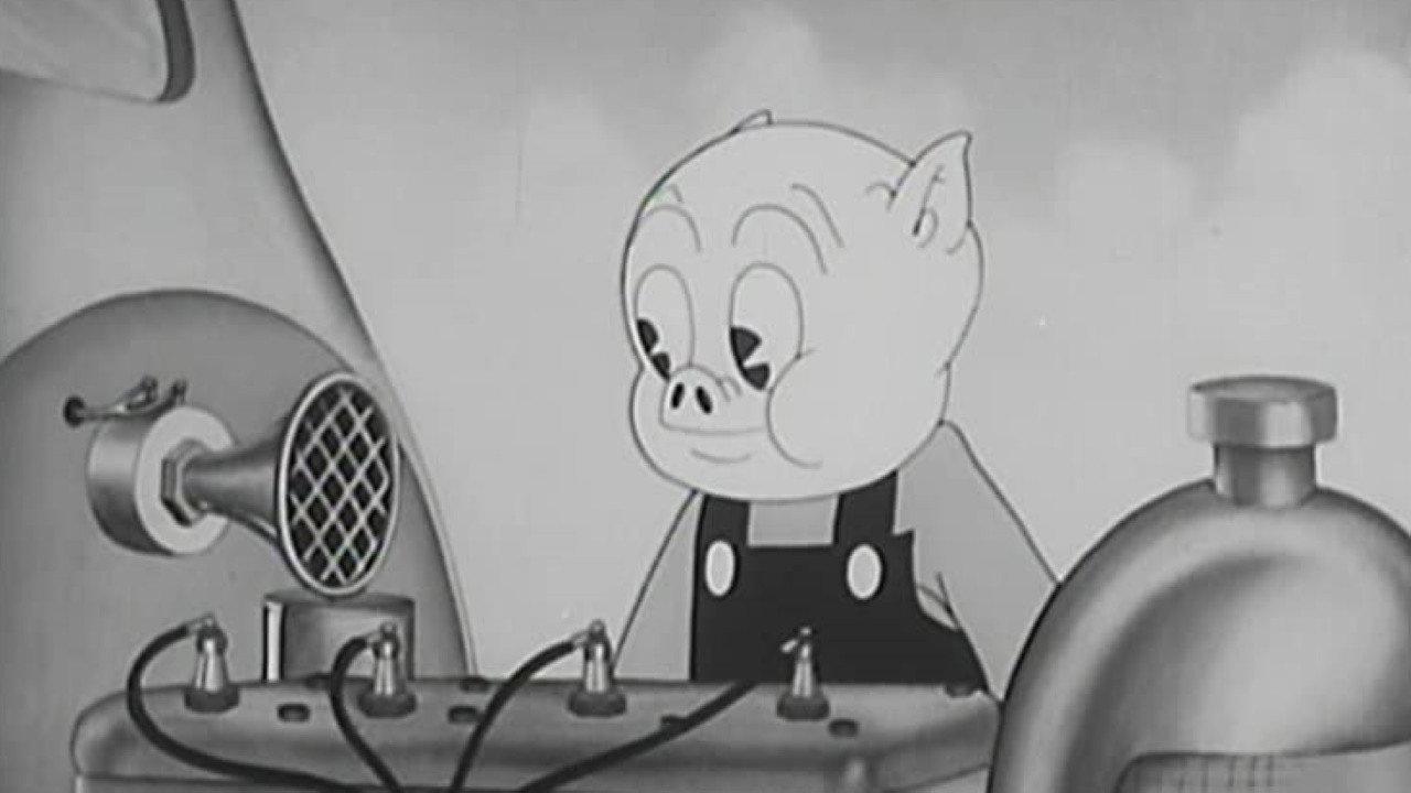 Porky's Super Service 1937 movie scene