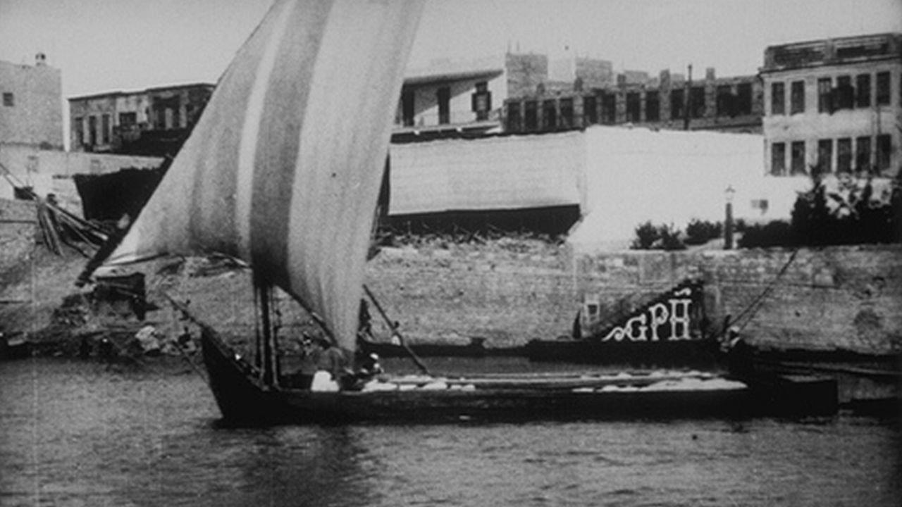 Panorama des rives du Nil, [VI] 1897 movie scene
