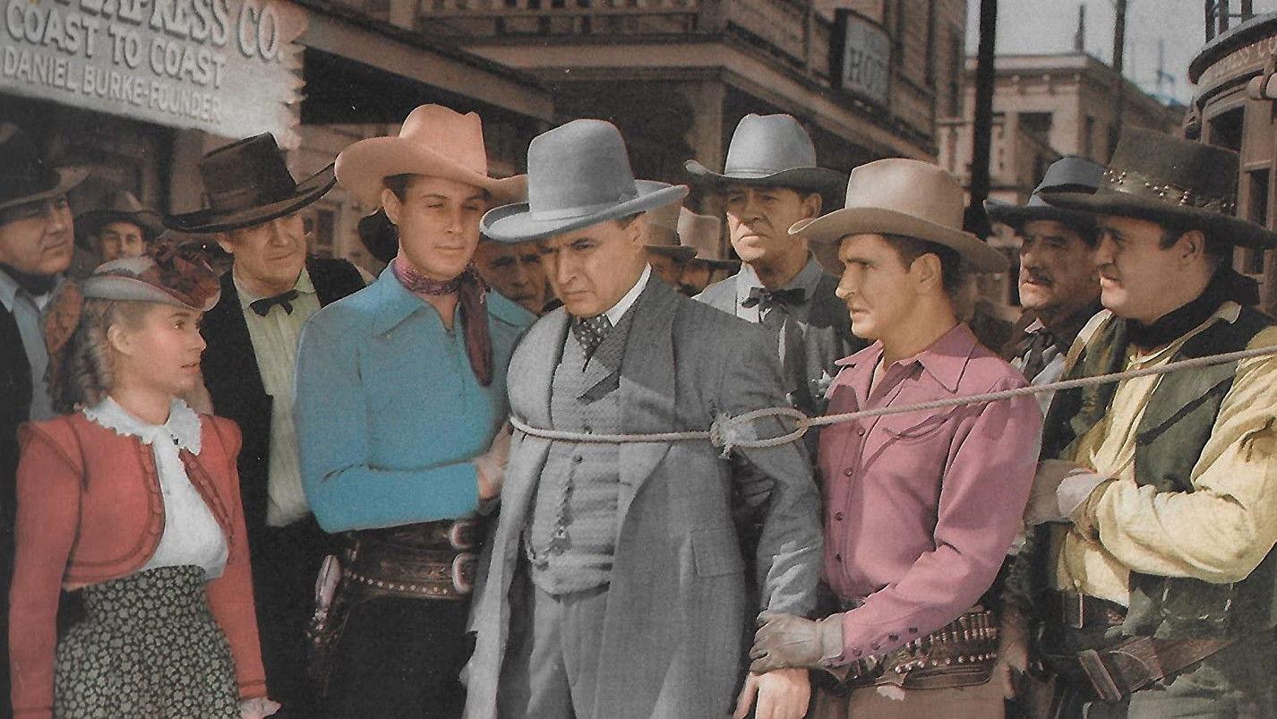 Pals of the Pecos 1941 movie scene