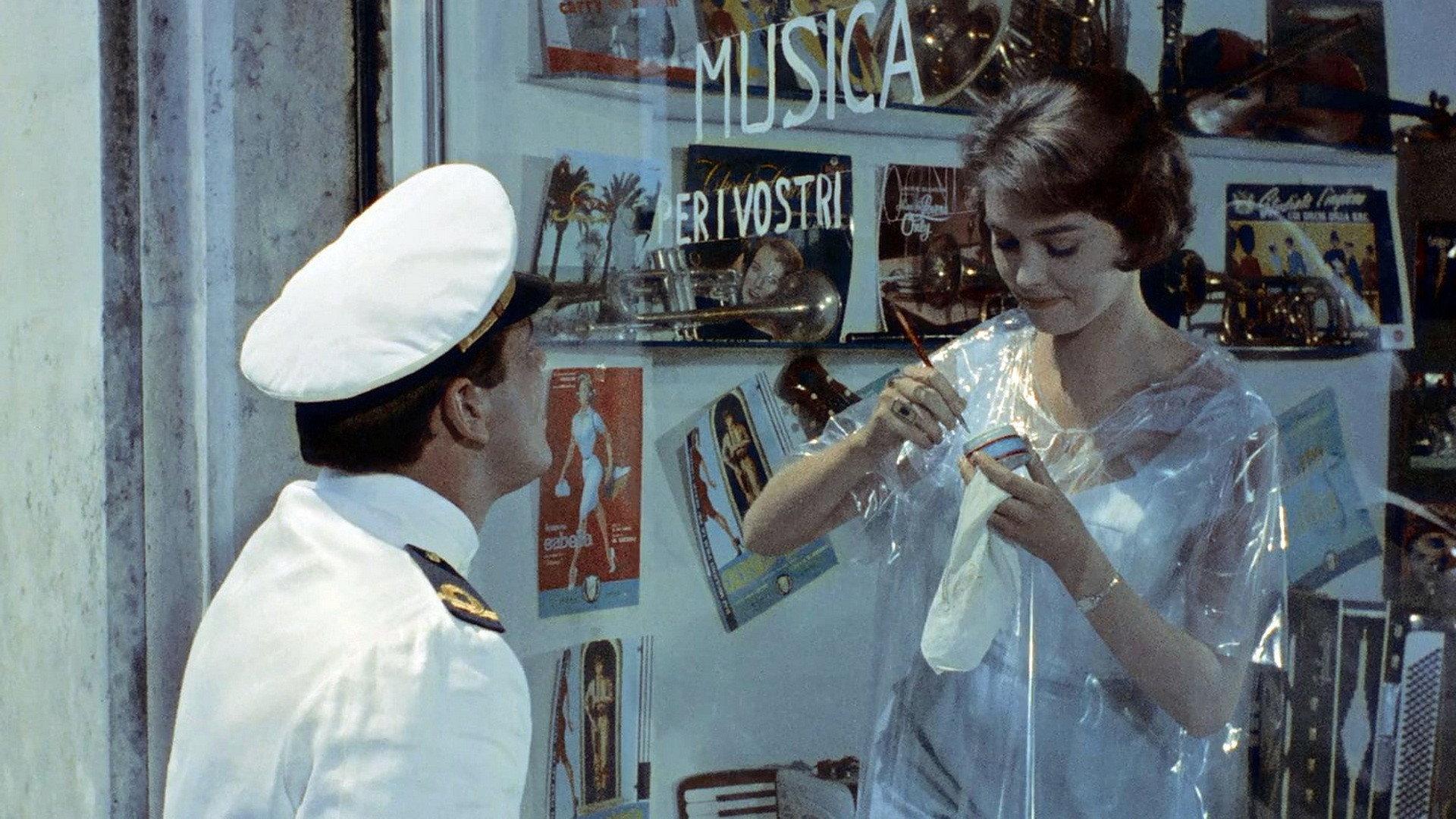 A Sailor's Promises 1958 movie scene