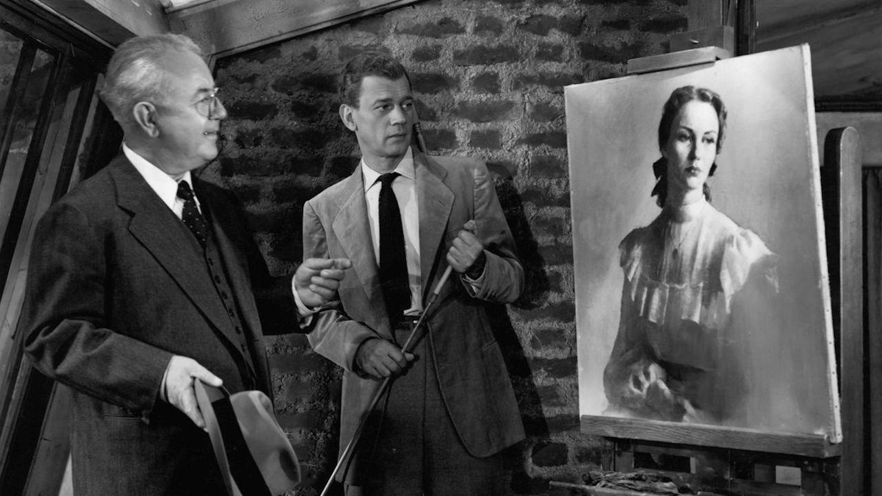 Portrait of Jennie 1948 movie scene