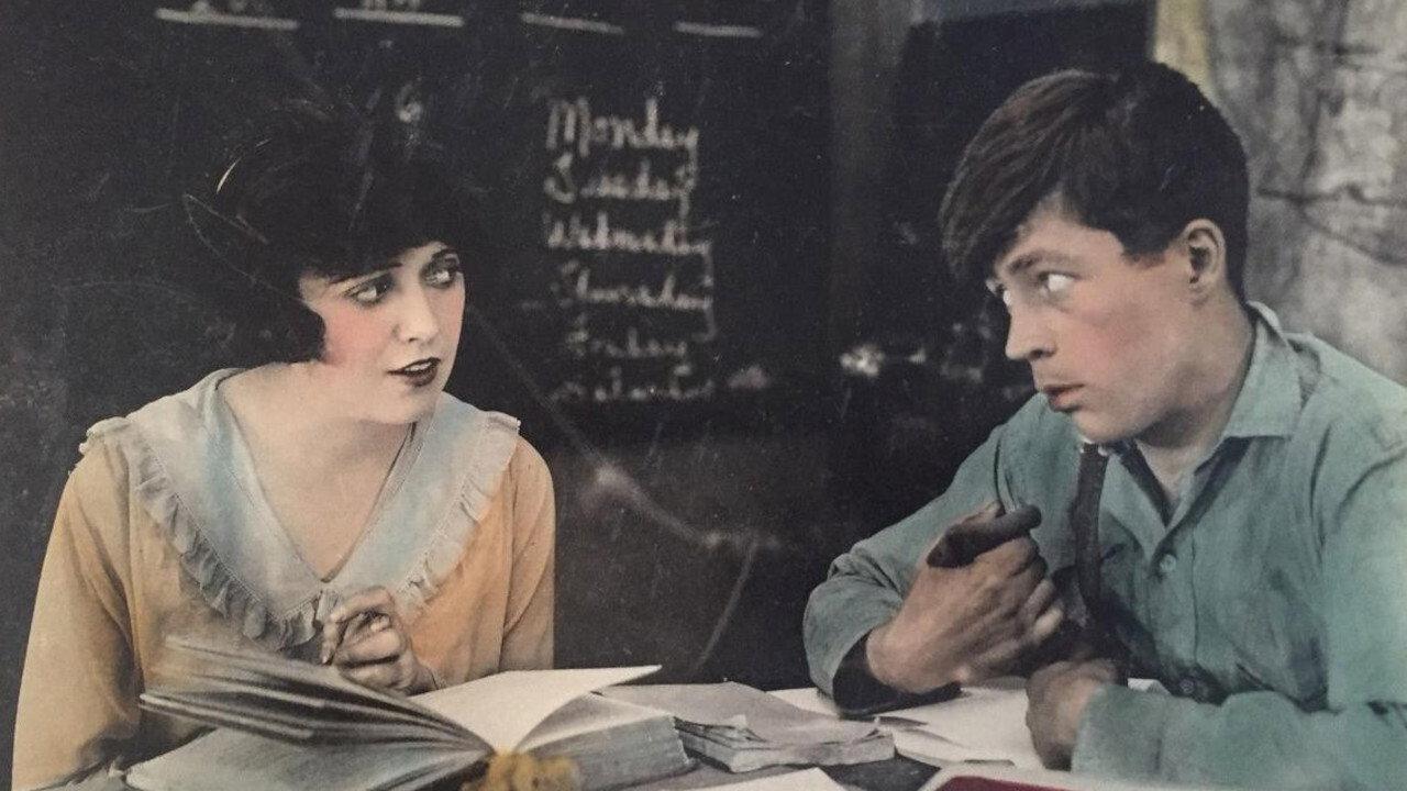 Back to the Woods 1918 movie scene