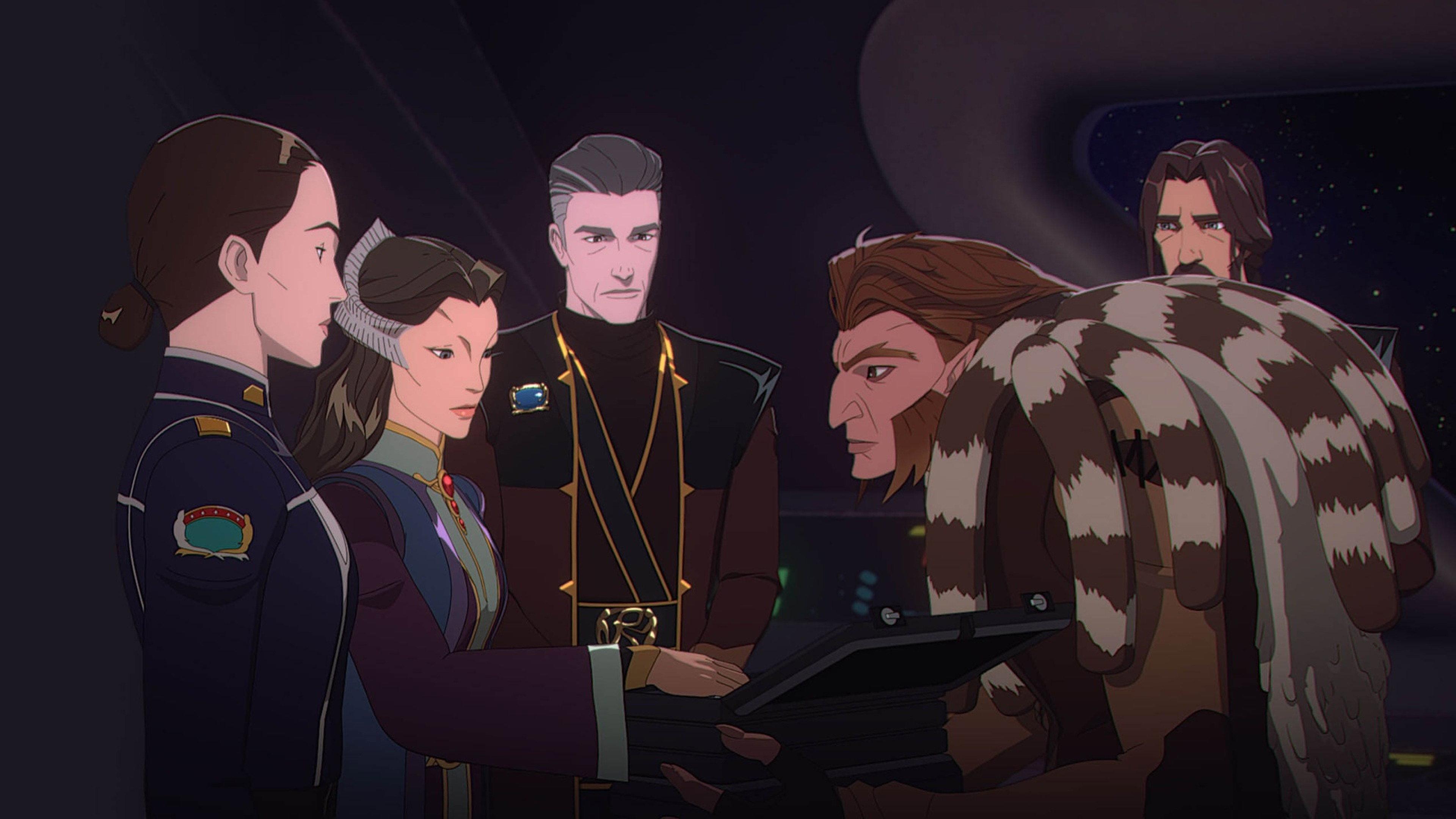 Babylon 5: The Road Home 2023 movie scene