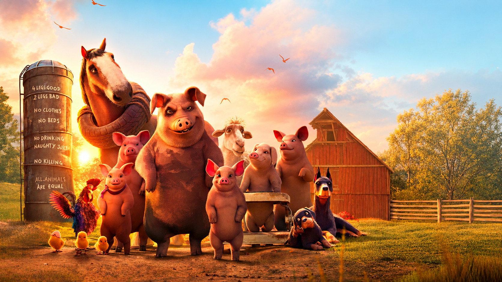 Animal Farm 2026 movie scene