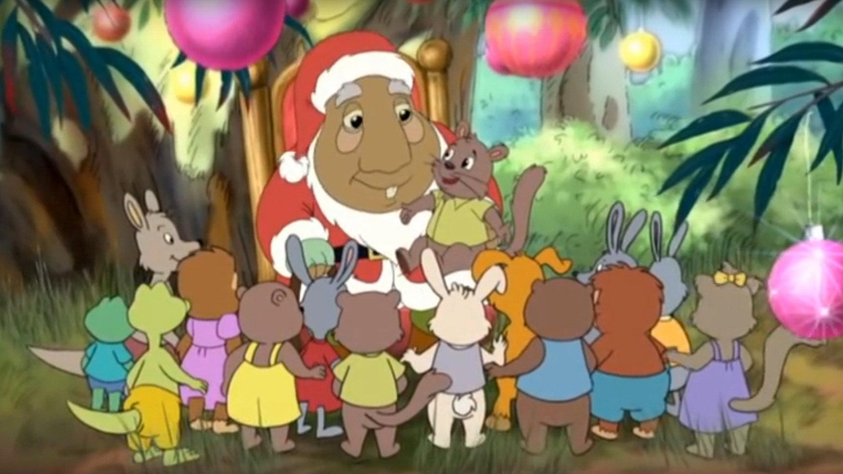 Blinky Bill's White Christmas 2005 movie scene