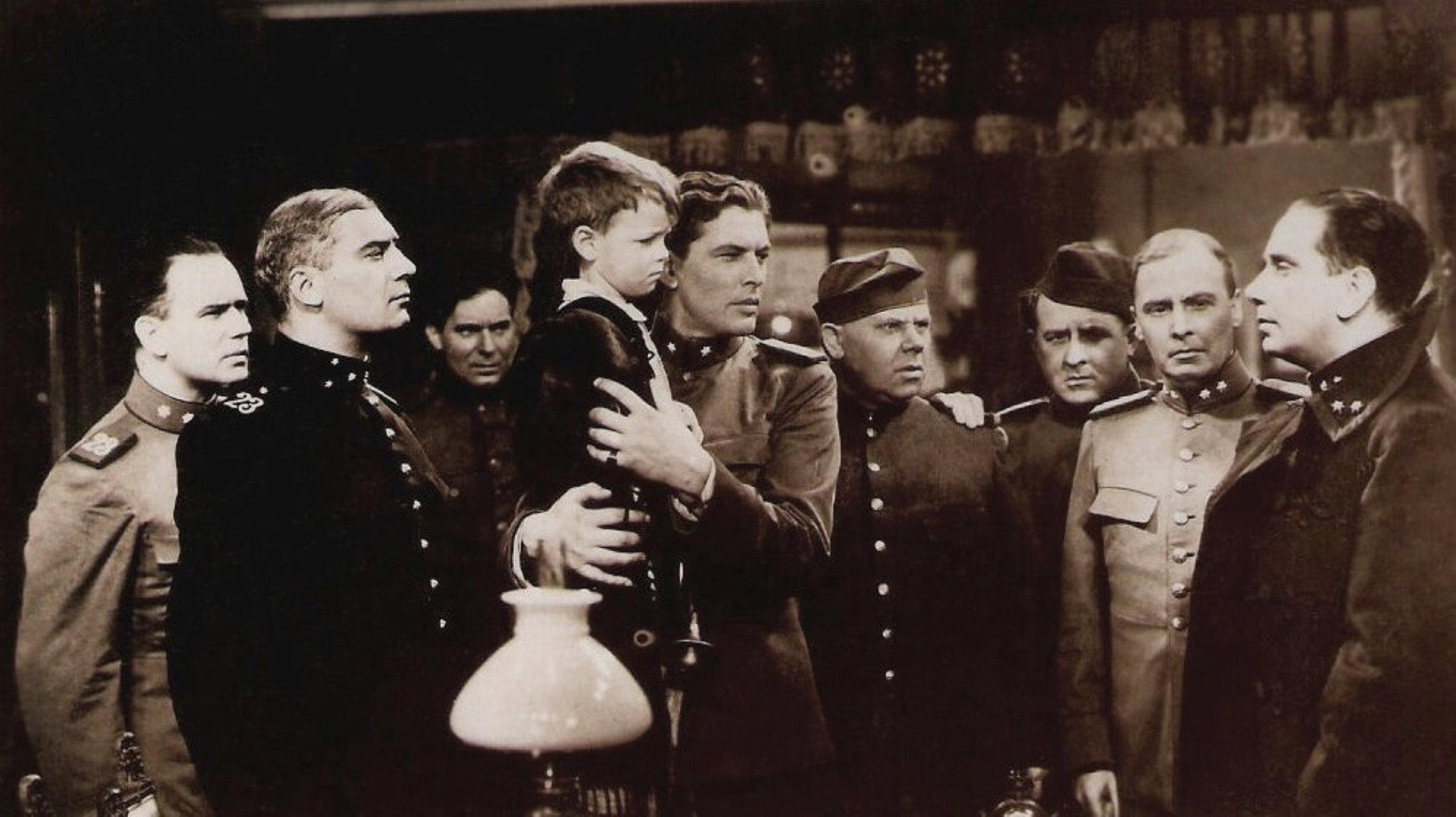 De big van het regiment 1935 movie scene