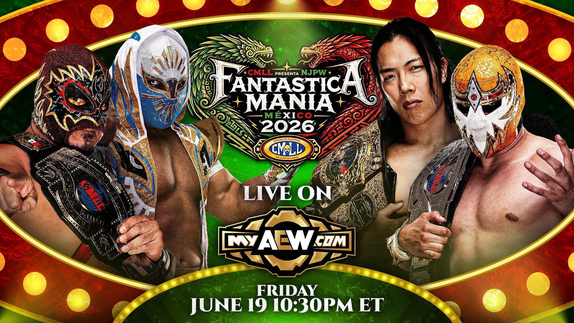 CMLL Presenta NJPW Fantastica Mania Mexico 2026 2026 movie scene