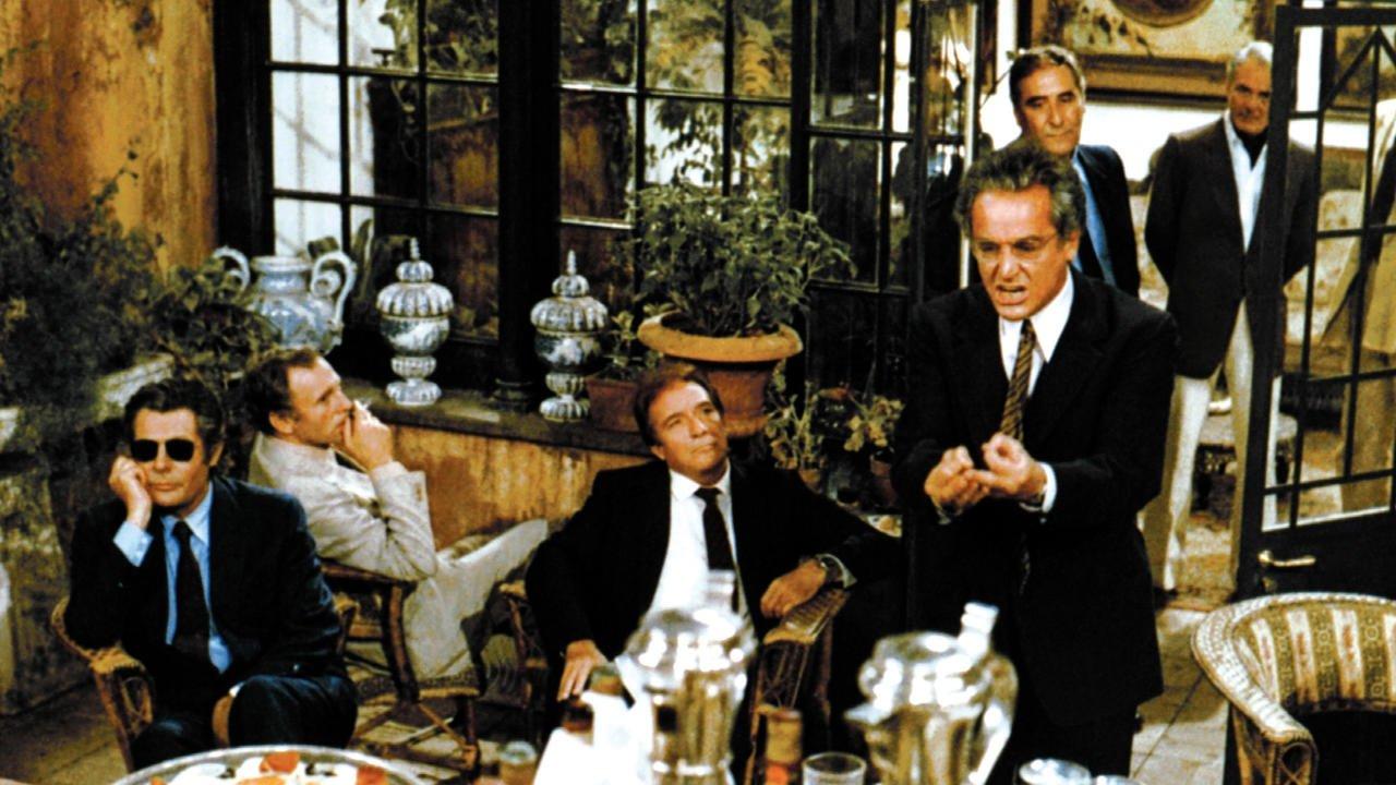 The Terrace 1980 movie scene