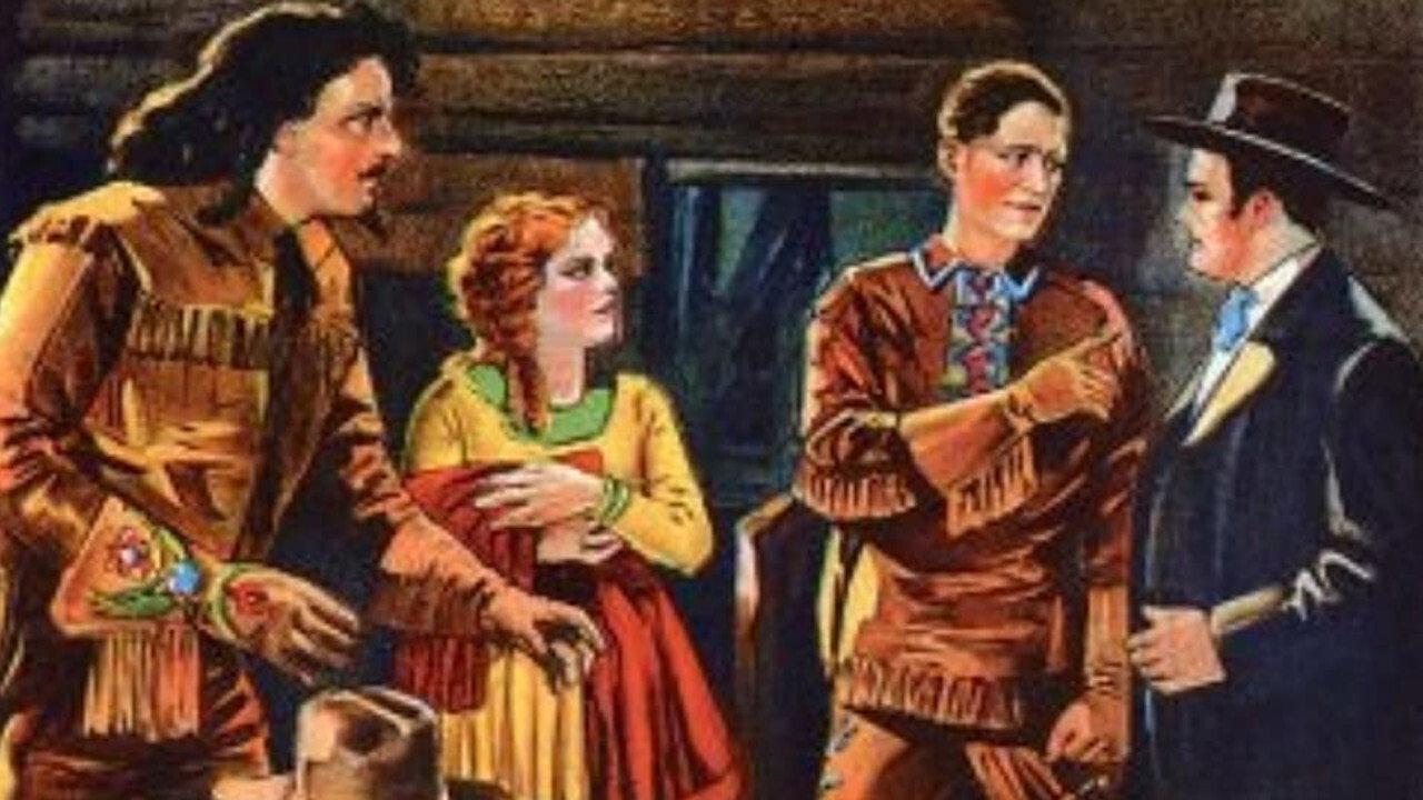 In the Days of Buffalo Bill 1922 movie scene