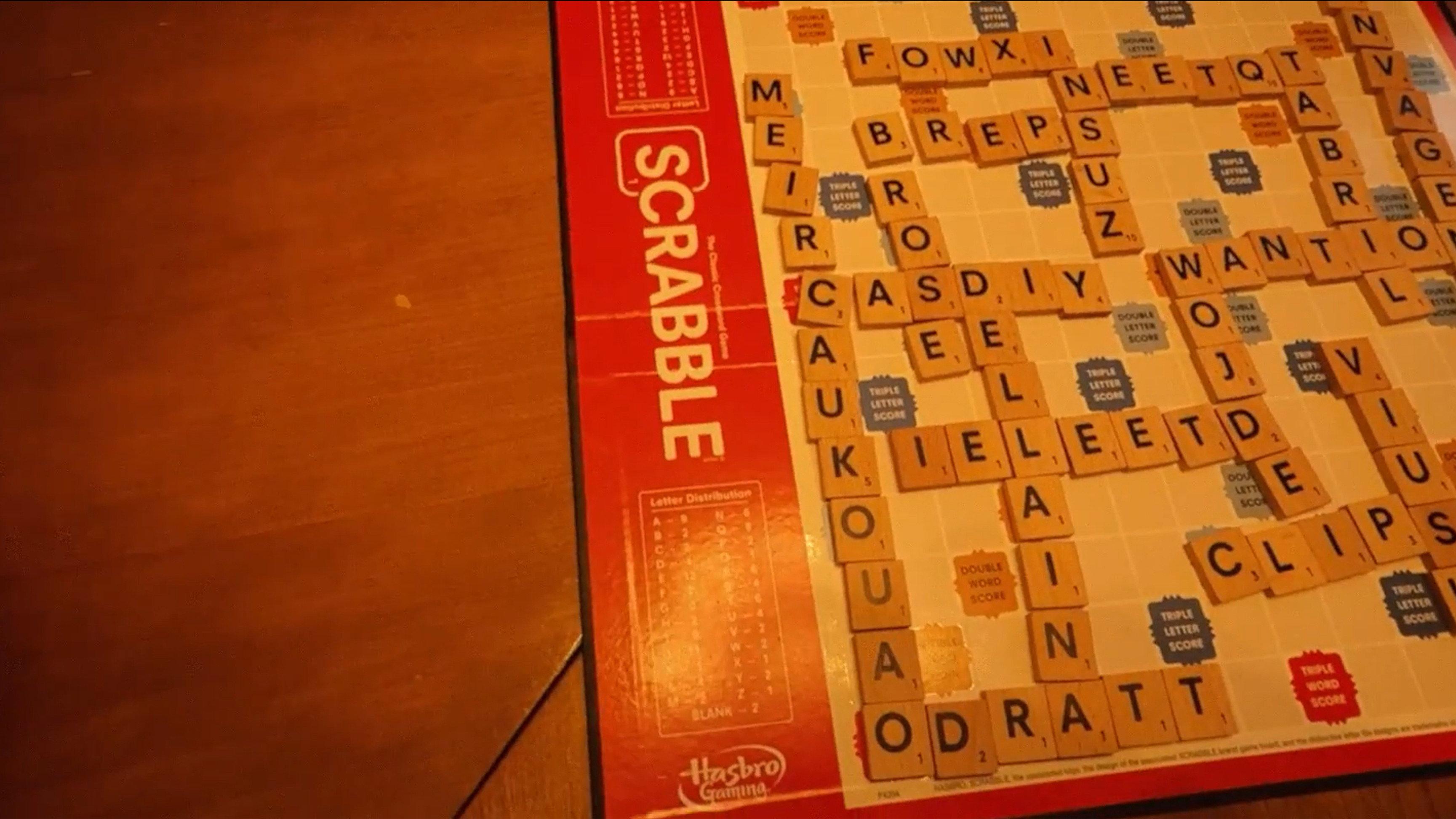 Funny Scrabble 2025 movie scene