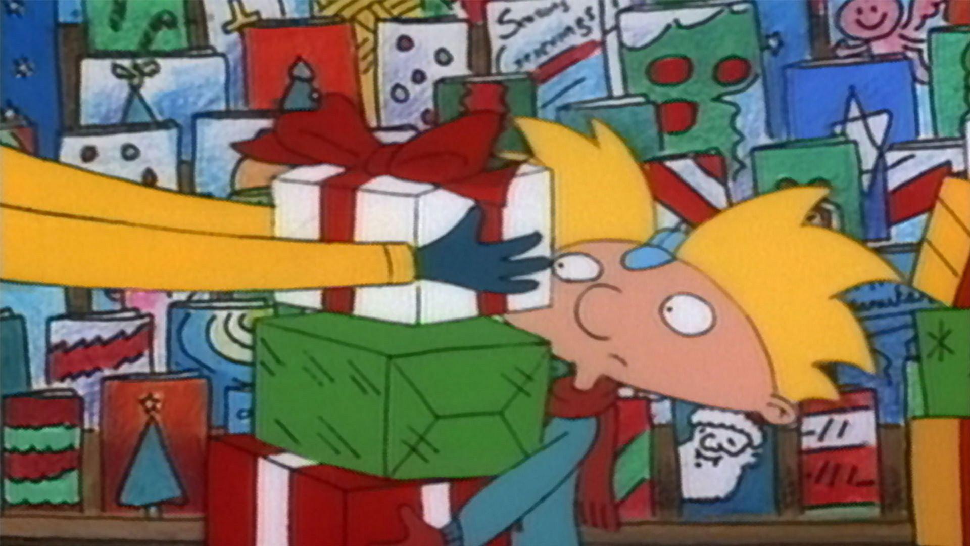 Hey Arnold! Arnold's Christmas 1996 movie scene