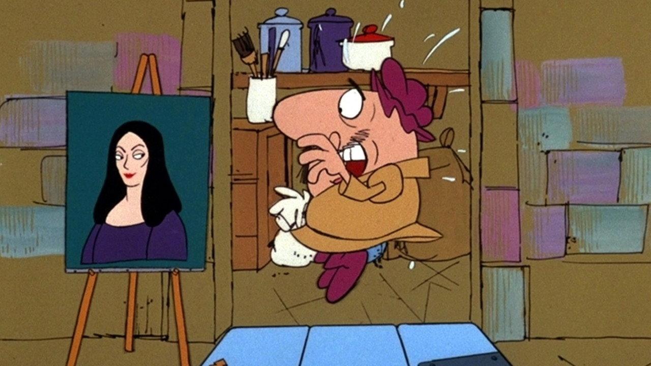 Pink DaVinci 1975 movie scene