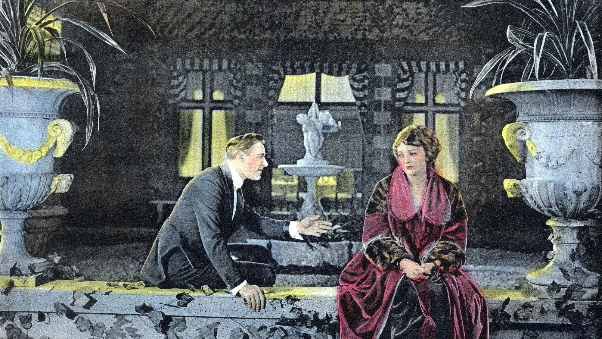 Shadows of Suspicion 1919 movie scene