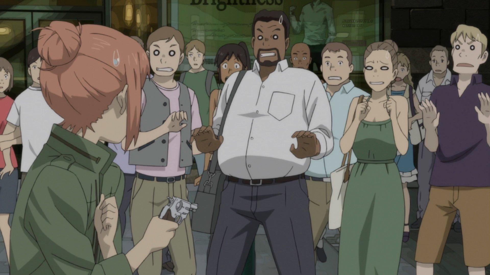 Eden of the East Movie I: The King of Eden 2009 movie scene
