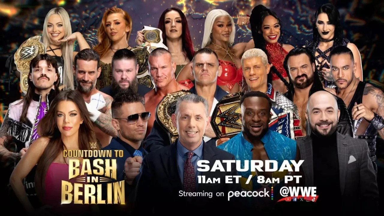 Countdown to WWE Bash in Berlin 2024 movie scene