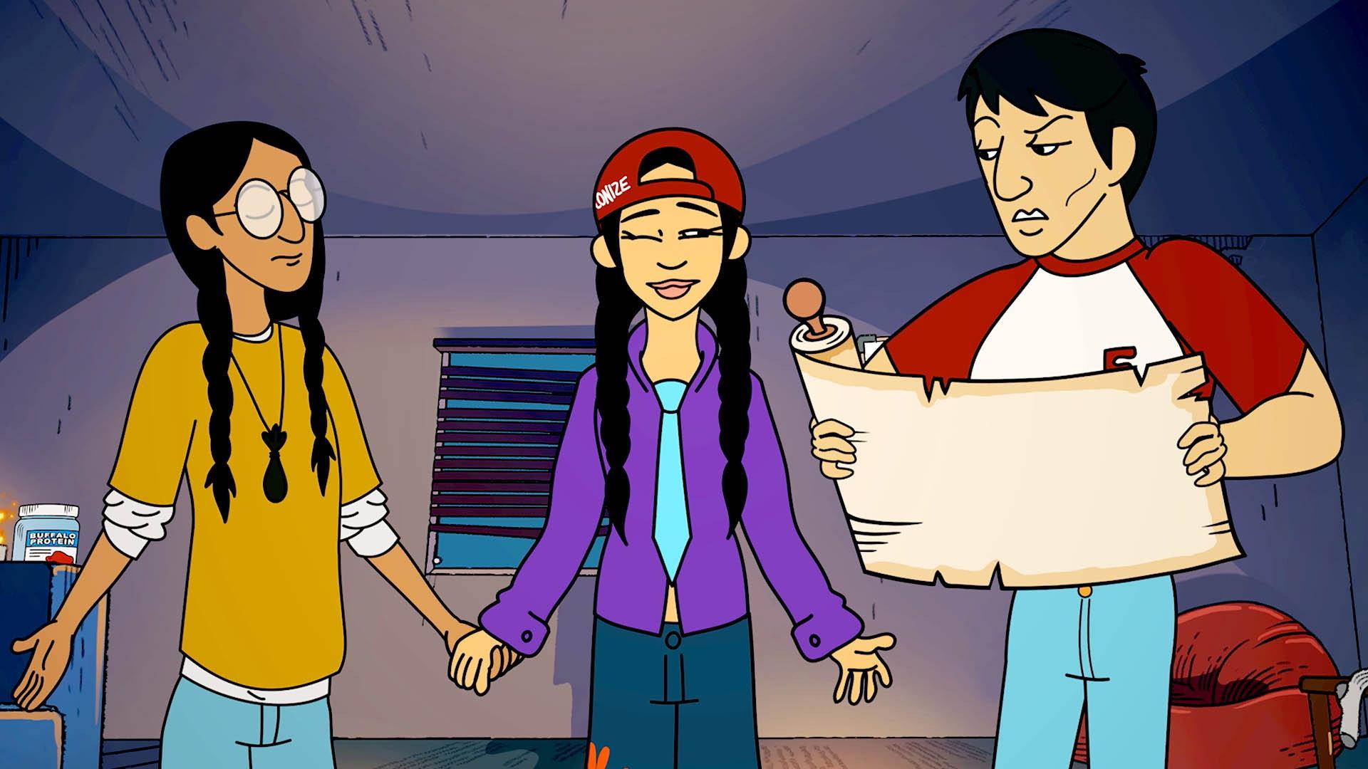 Off the Reservation 2026 movie scene